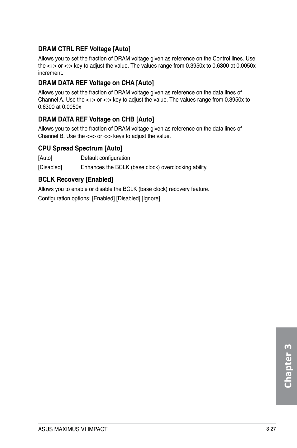 Chapter 3 | Asus MAXIMUS VI IMPACT User Manual | Page 111 / 222