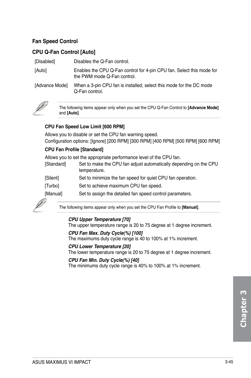 Chapter 3 | Asus MAXIMUS VI IMPACT User Manual | Page 129 / 222