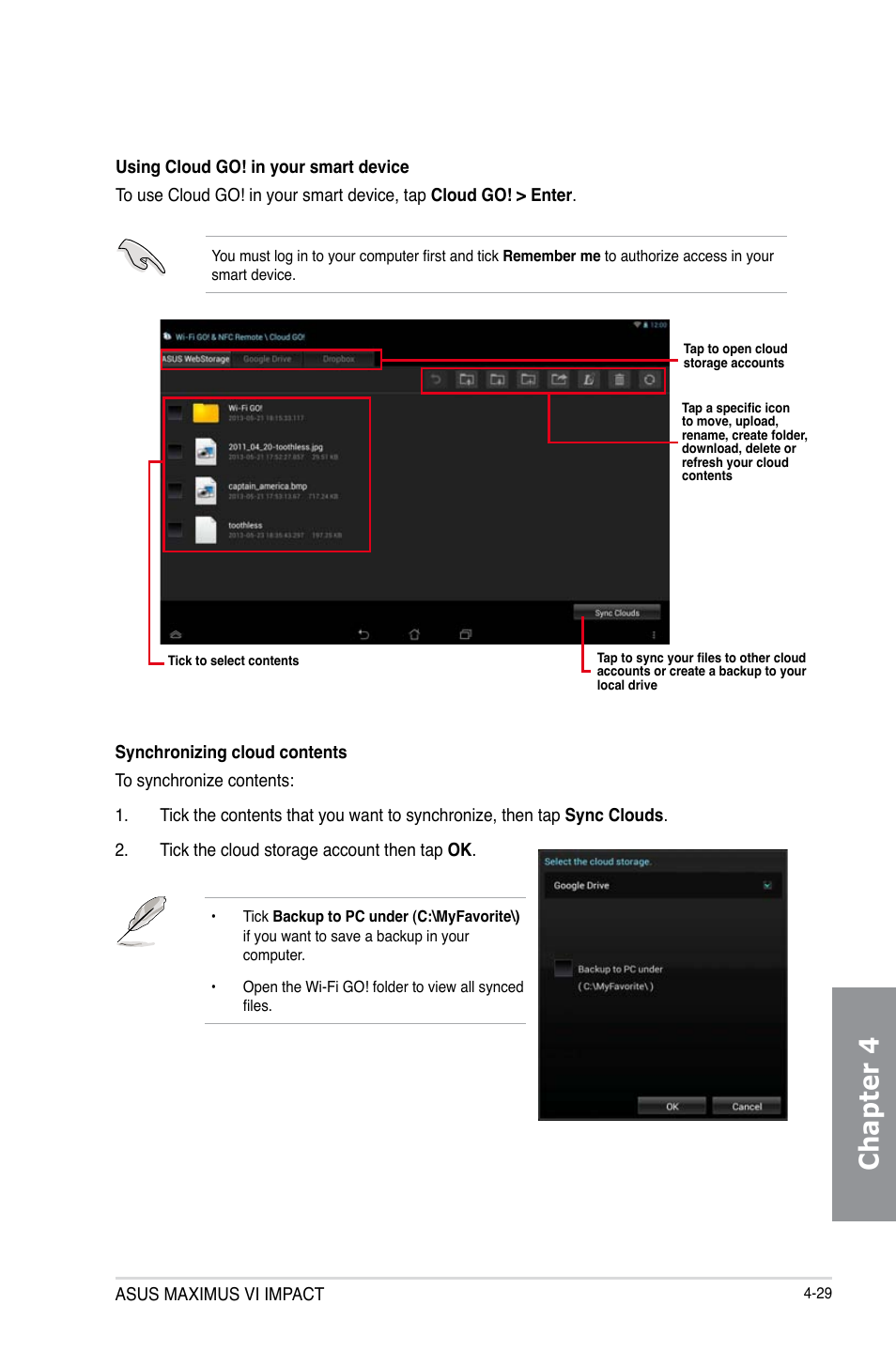 Chapter 4 | Asus MAXIMUS VI IMPACT User Manual | Page 177 / 222