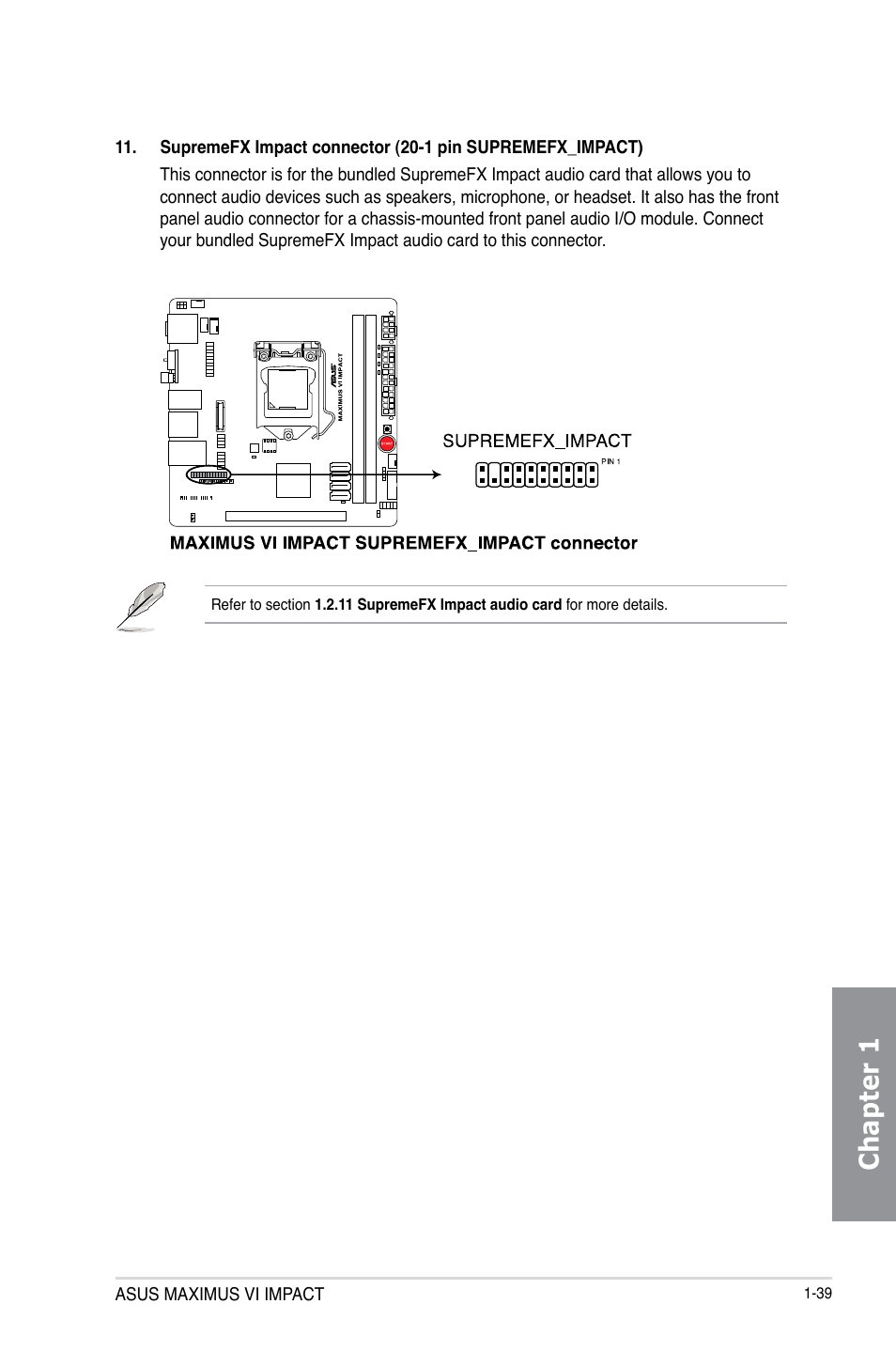 Chapter 1 | Asus MAXIMUS VI IMPACT User Manual | Page 55 / 222