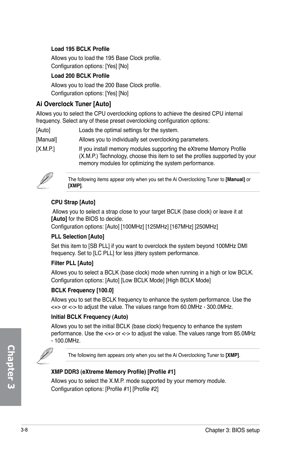 Chapter 3 | Asus MAXIMUS VI IMPACT User Manual | Page 92 / 222