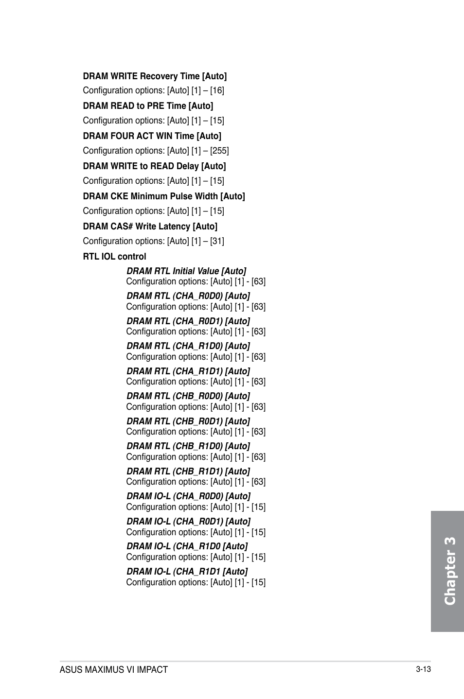 Chapter 3 | Asus MAXIMUS VI IMPACT User Manual | Page 97 / 222