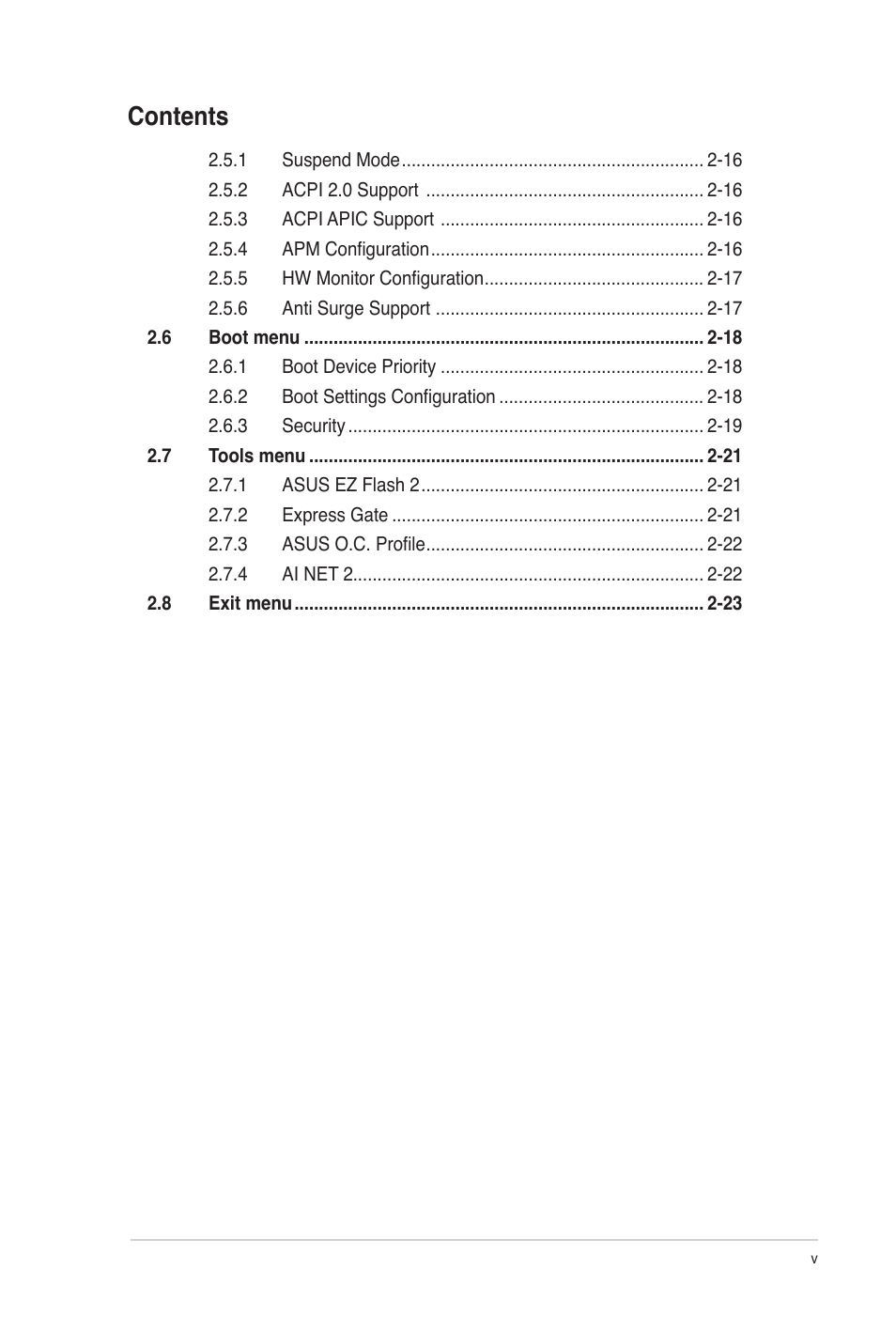 Asus M4A78LT-M User Manual | Page 5 / 64