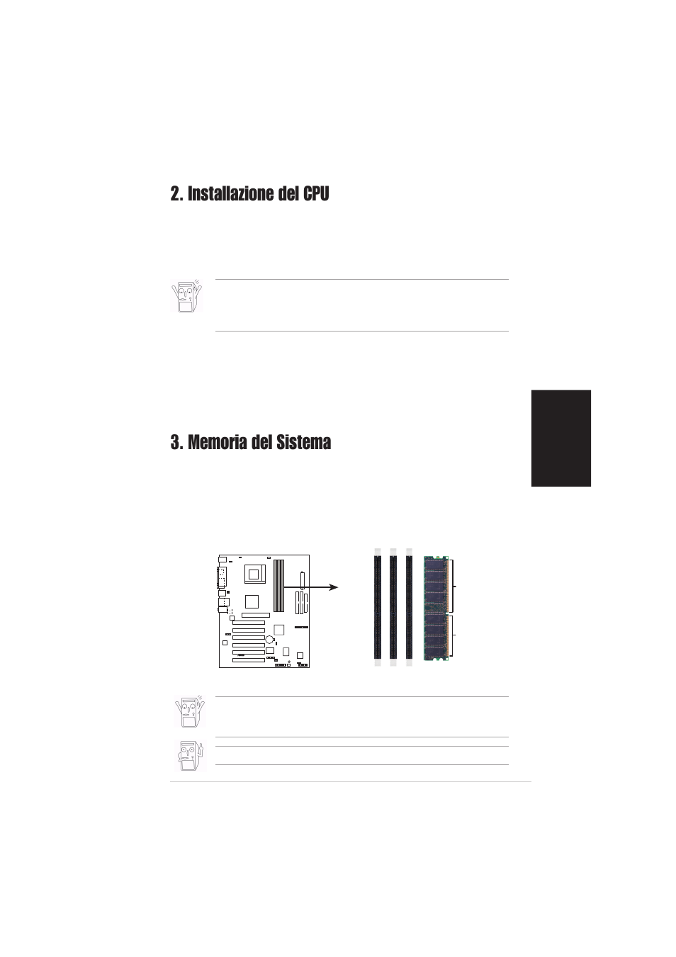 Installazione del cpu | Asus A7V600-X User Manual | Page 9 / 16