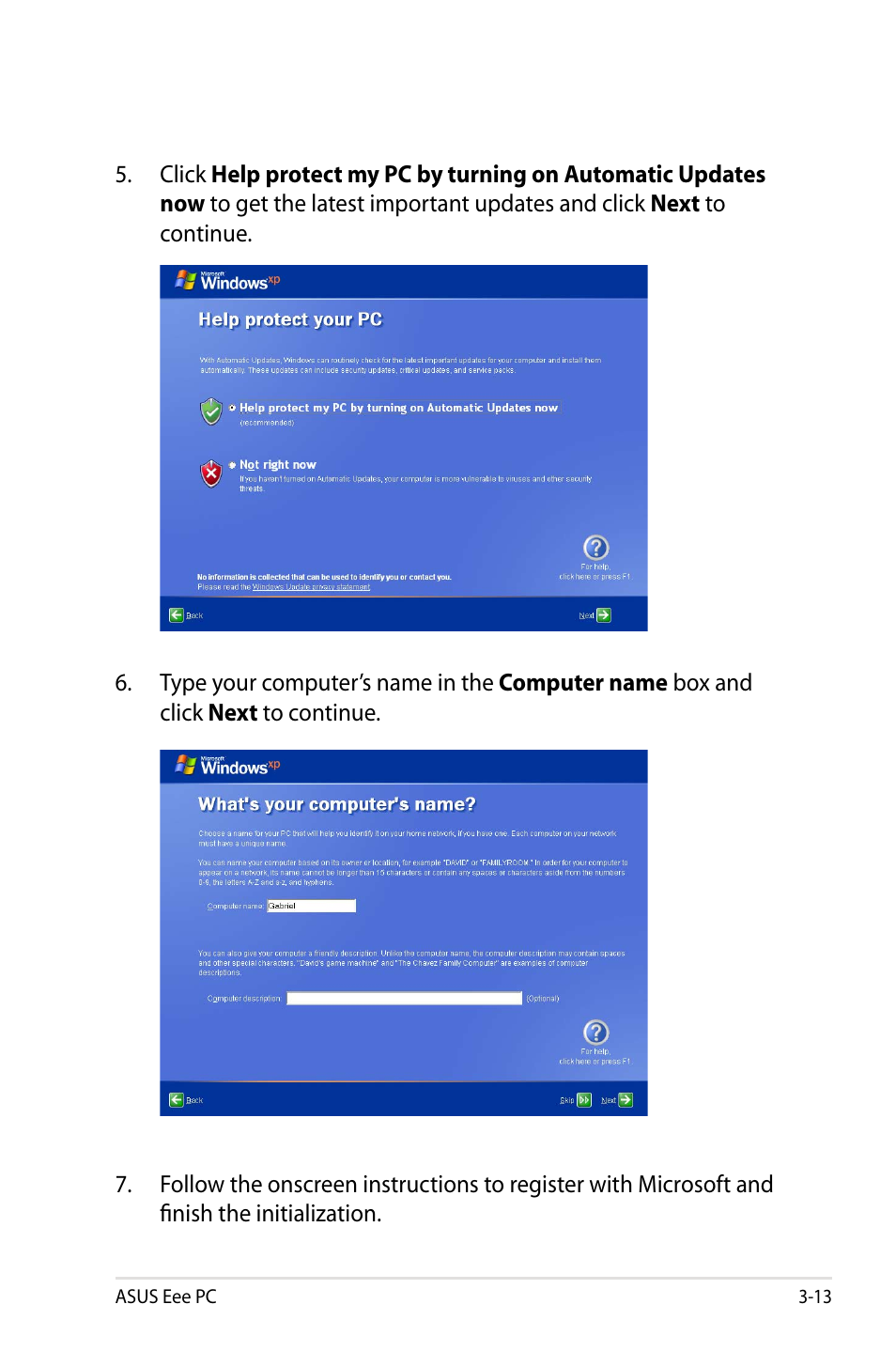 Asus Eee PC 900HD/XP User Manual | Page 35 / 80