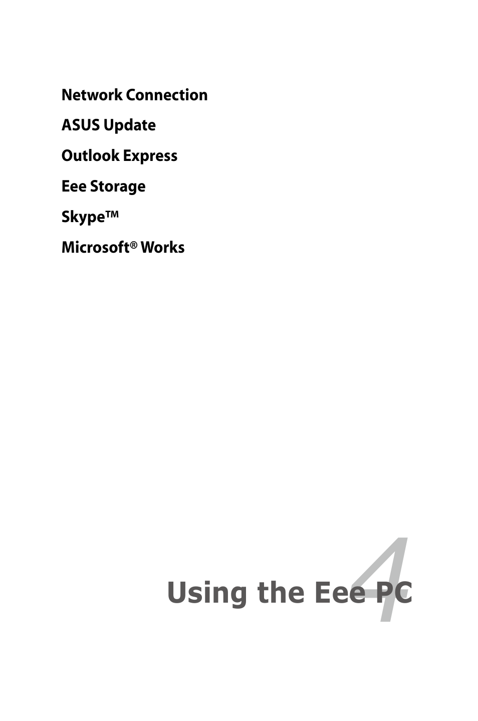 Asus Eee PC 900HD/XP User Manual | Page 41 / 80