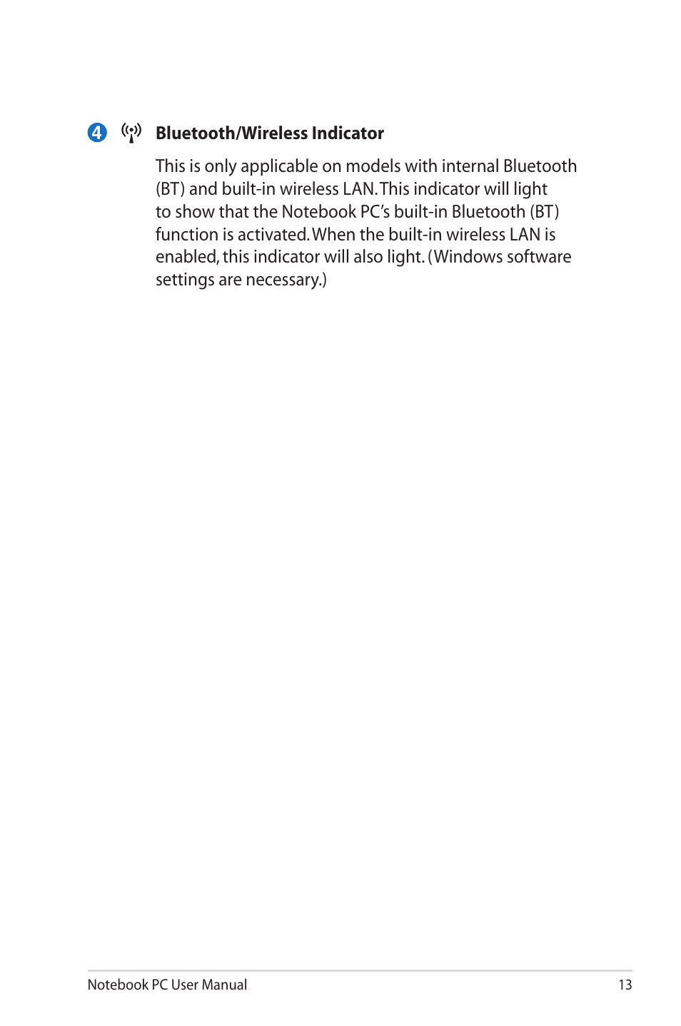 Asus UX30 User Manual | Page 13 / 26