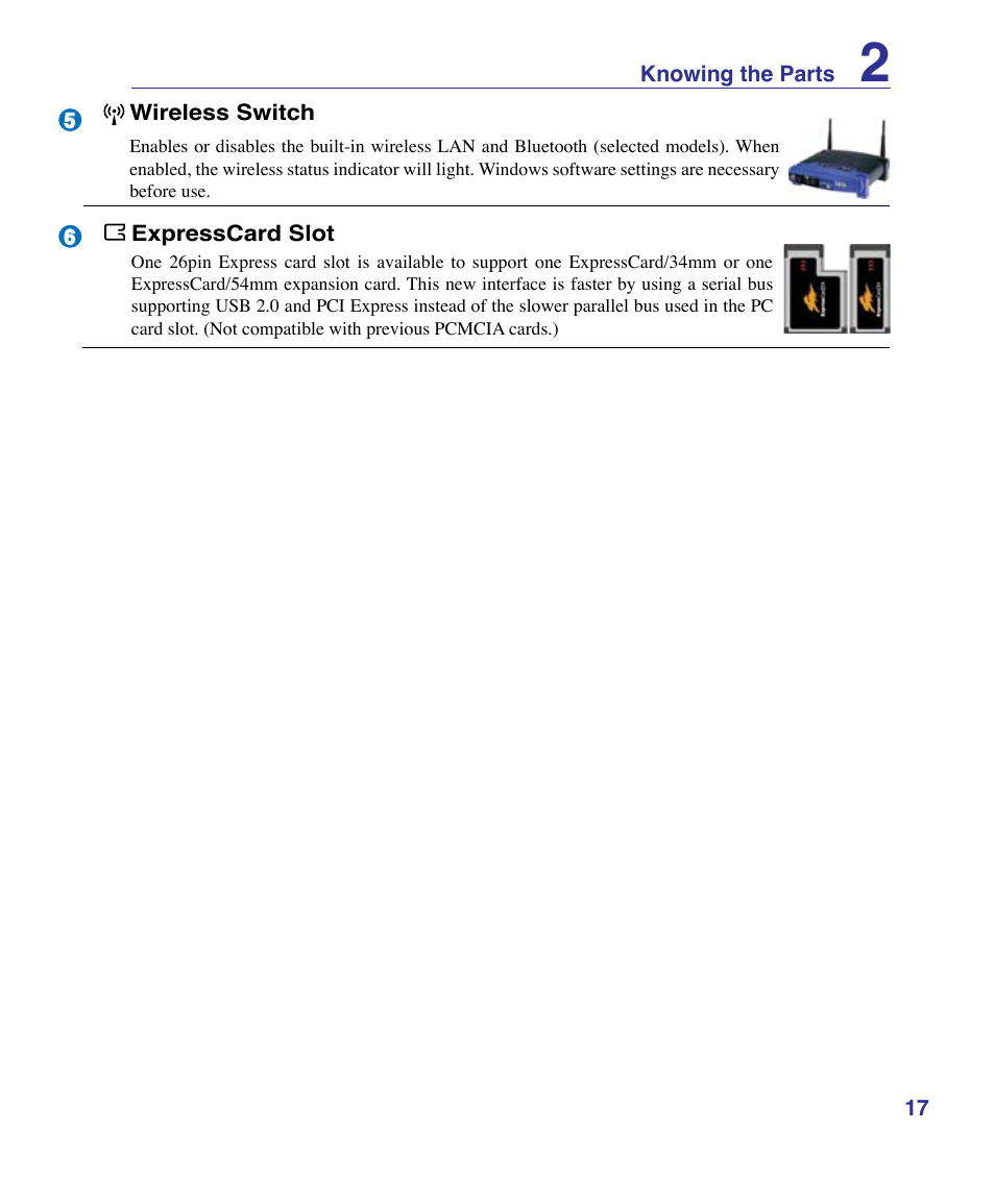 Asus VX3 User Manual | Page 17 / 89