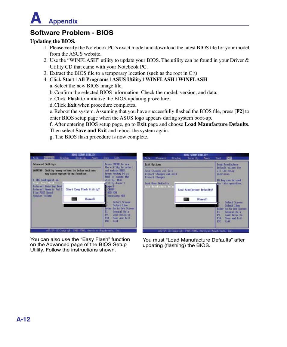 Asus VX3 User Manual | Page 68 / 89