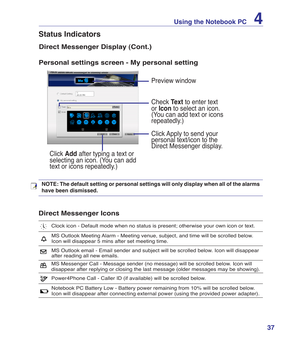 Asus G2K User Manual | Page 37 / 81