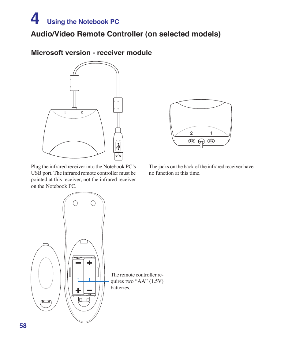 Asus G2K User Manual | Page 58 / 81