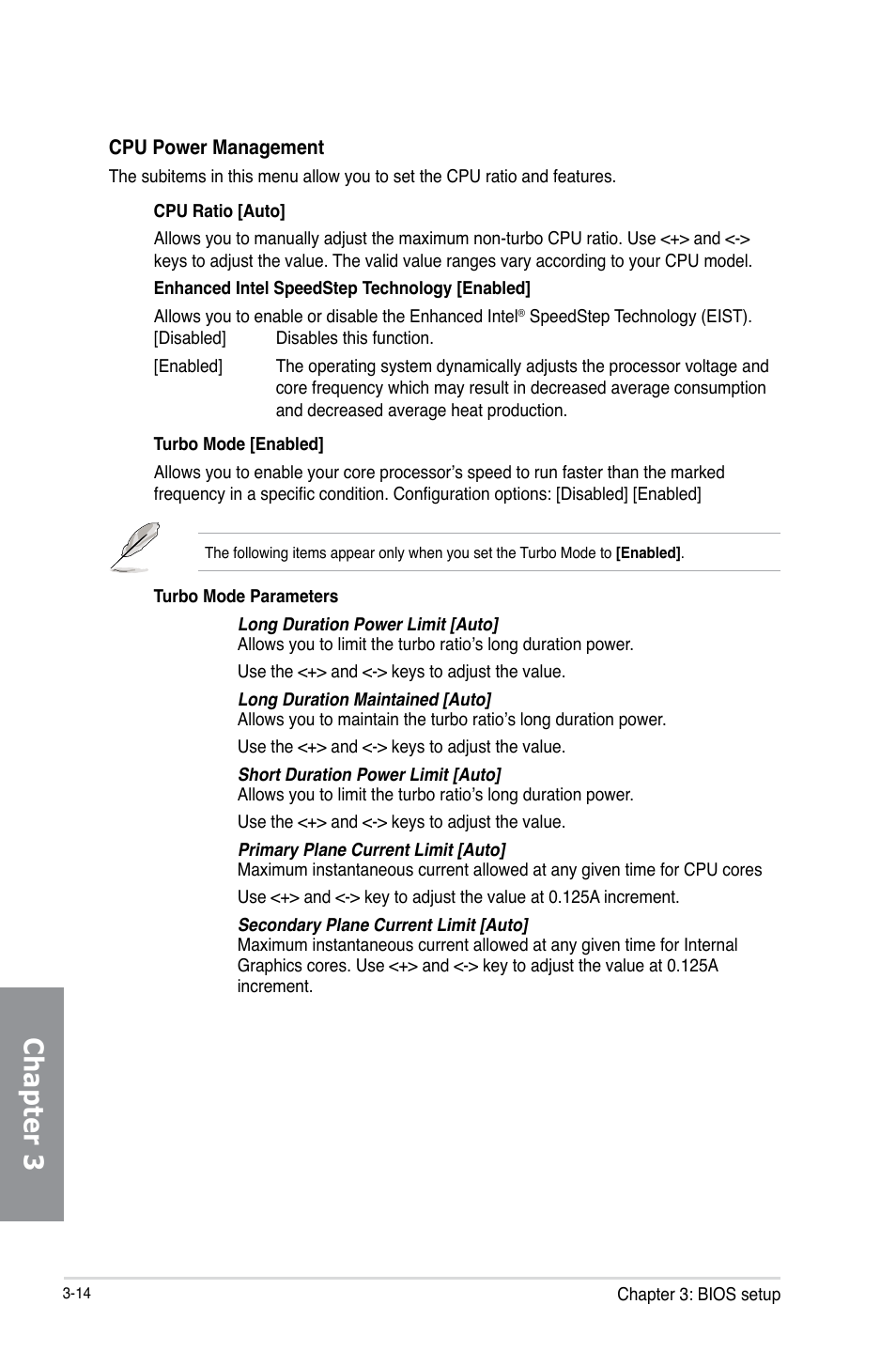 Chapter 3 | Asus P8Z77-V PREMIUM User Manual | Page 100 / 208