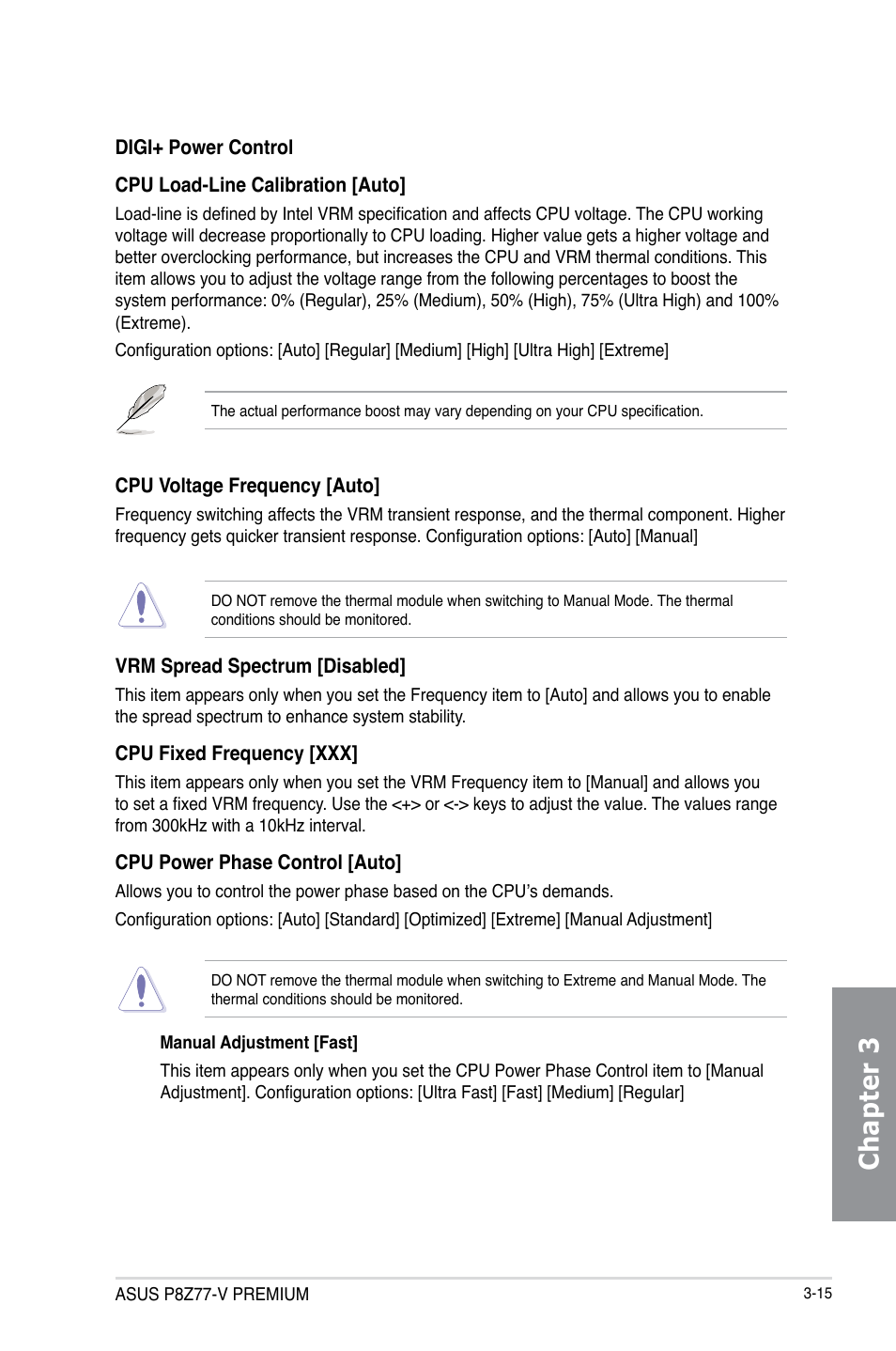 Chapter 3 | Asus P8Z77-V PREMIUM User Manual | Page 101 / 208