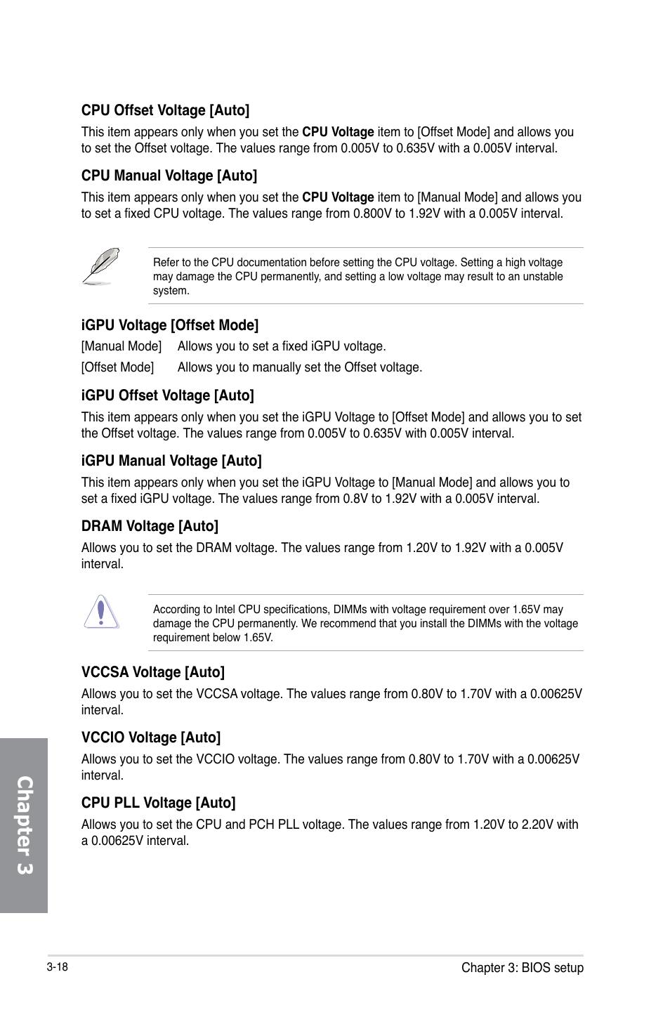 Chapter 3 | Asus P8Z77-V PREMIUM User Manual | Page 104 / 208