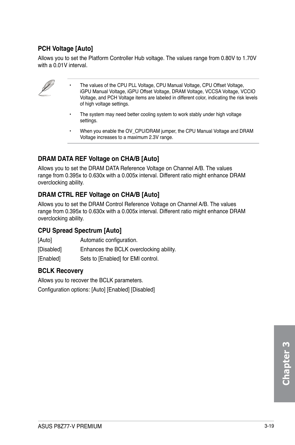 Chapter 3 | Asus P8Z77-V PREMIUM User Manual | Page 105 / 208