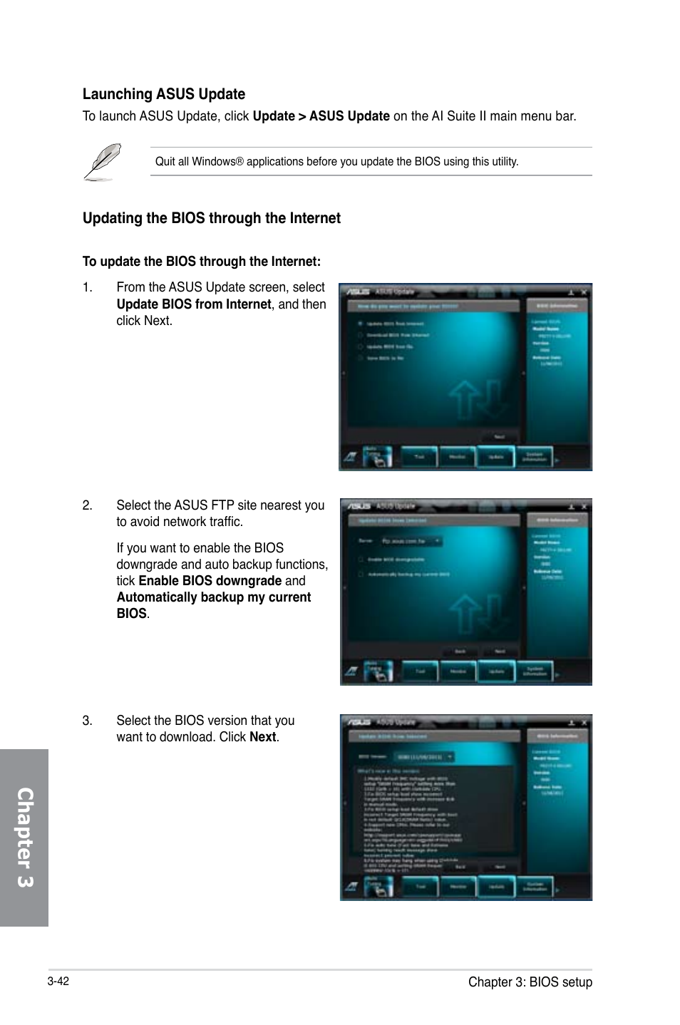 Chapter 3 | Asus P8Z77-V PREMIUM User Manual | Page 128 / 208