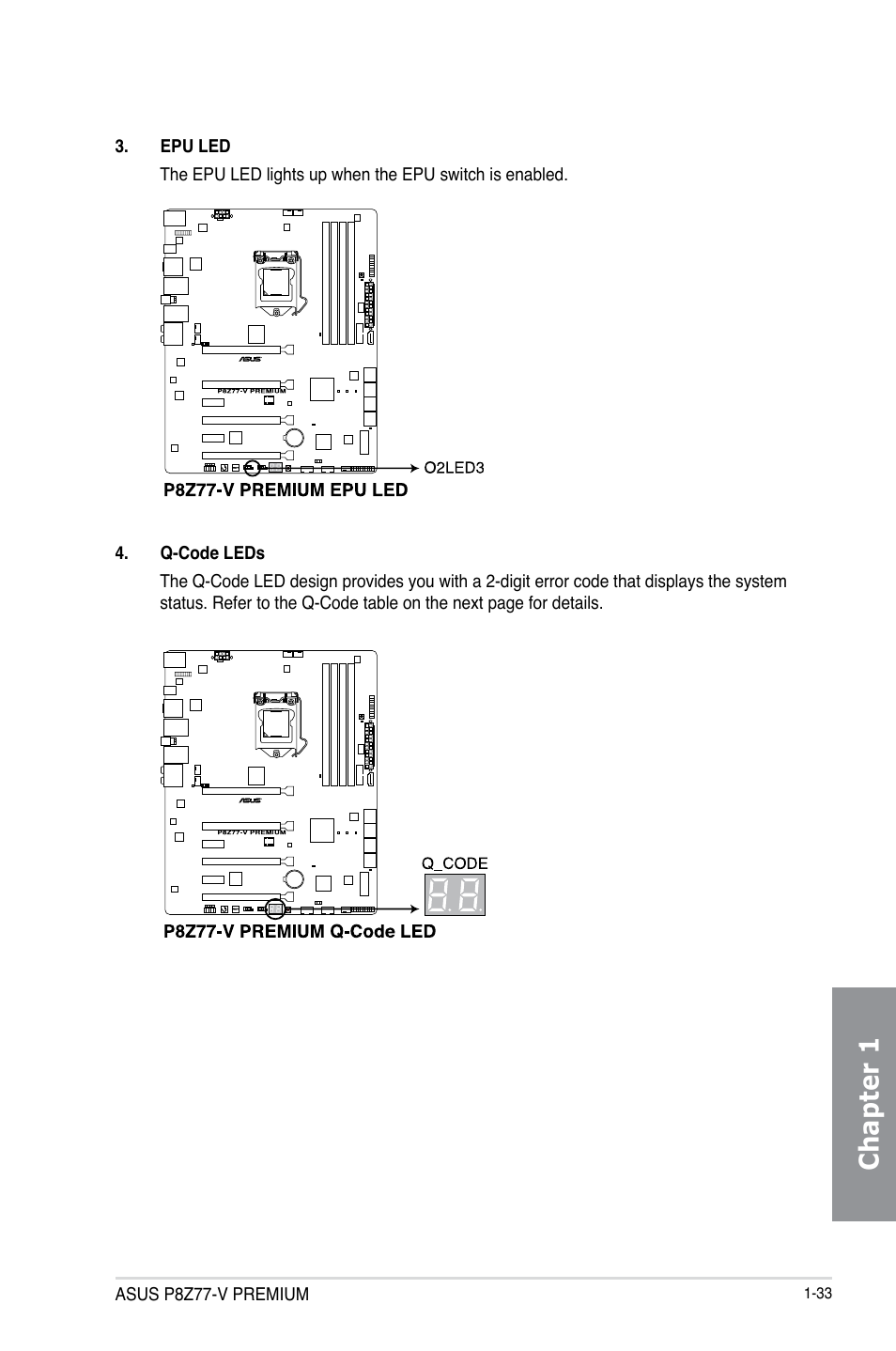 Chapter 1 | Asus P8Z77-V PREMIUM User Manual | Page 51 / 208