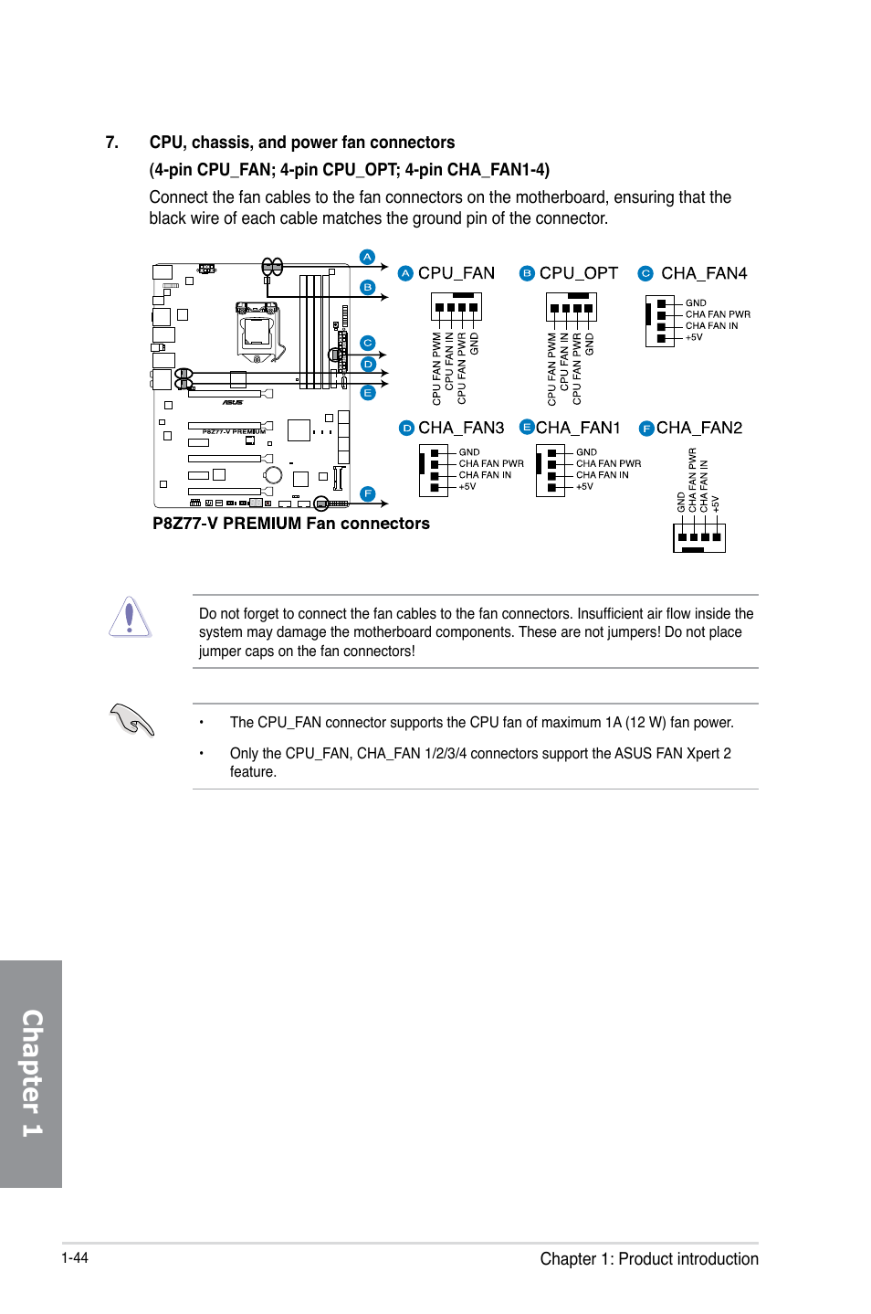 Chapter 1 | Asus P8Z77-V PREMIUM User Manual | Page 62 / 208