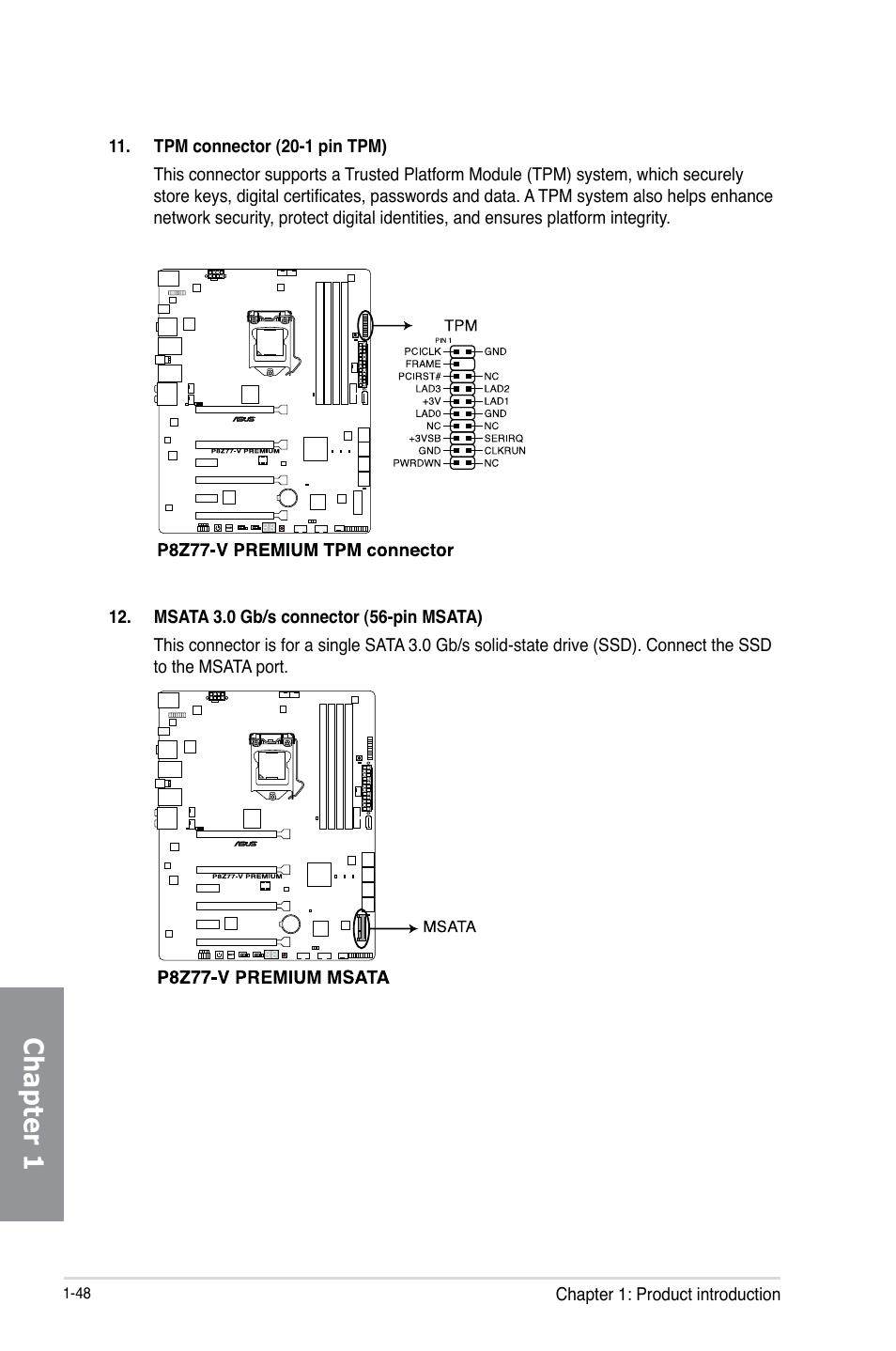 Chapter 1 | Asus P8Z77-V PREMIUM User Manual | Page 66 / 208