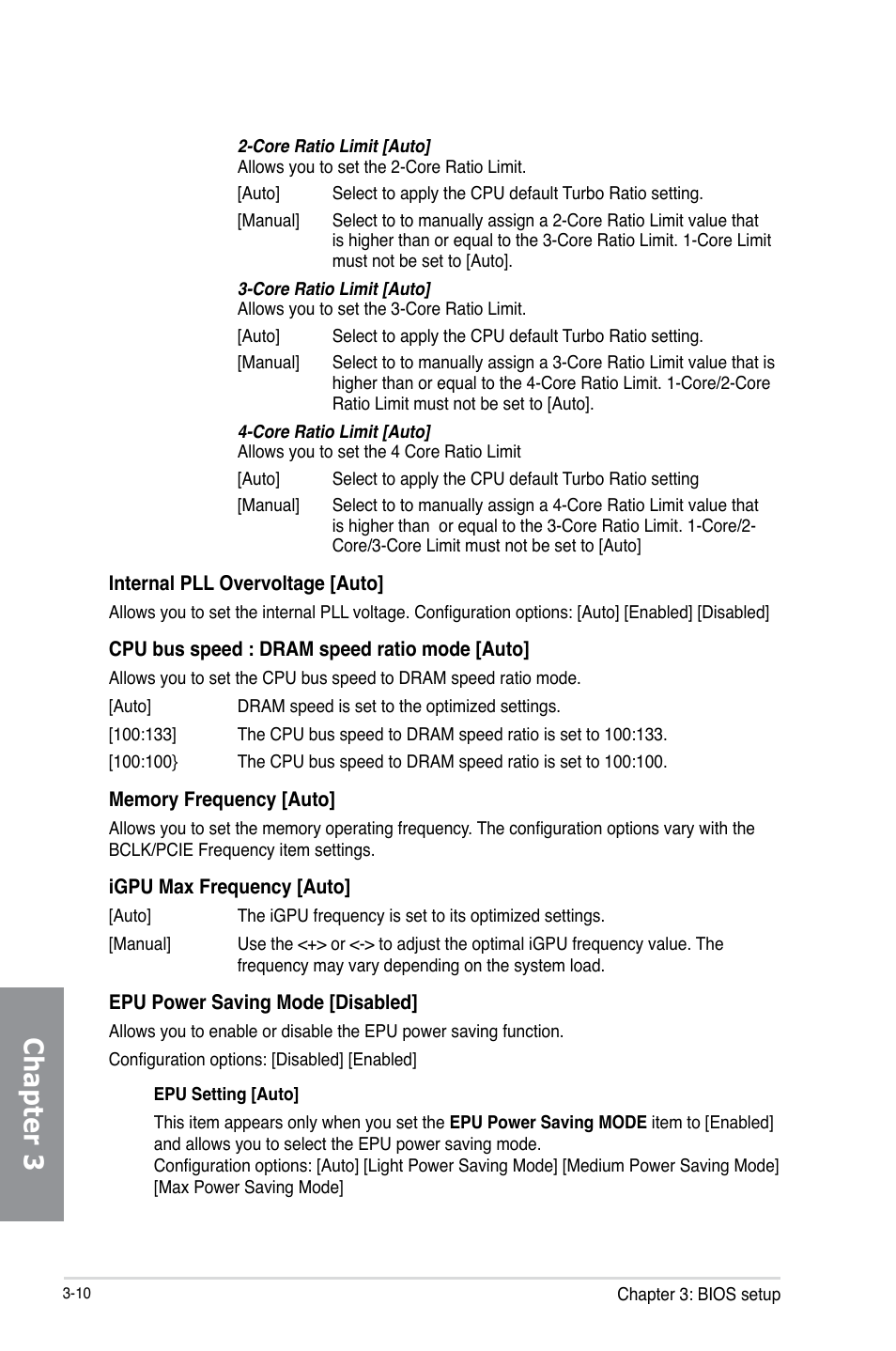 Chapter 3 | Asus P8Z77-V PREMIUM User Manual | Page 96 / 208