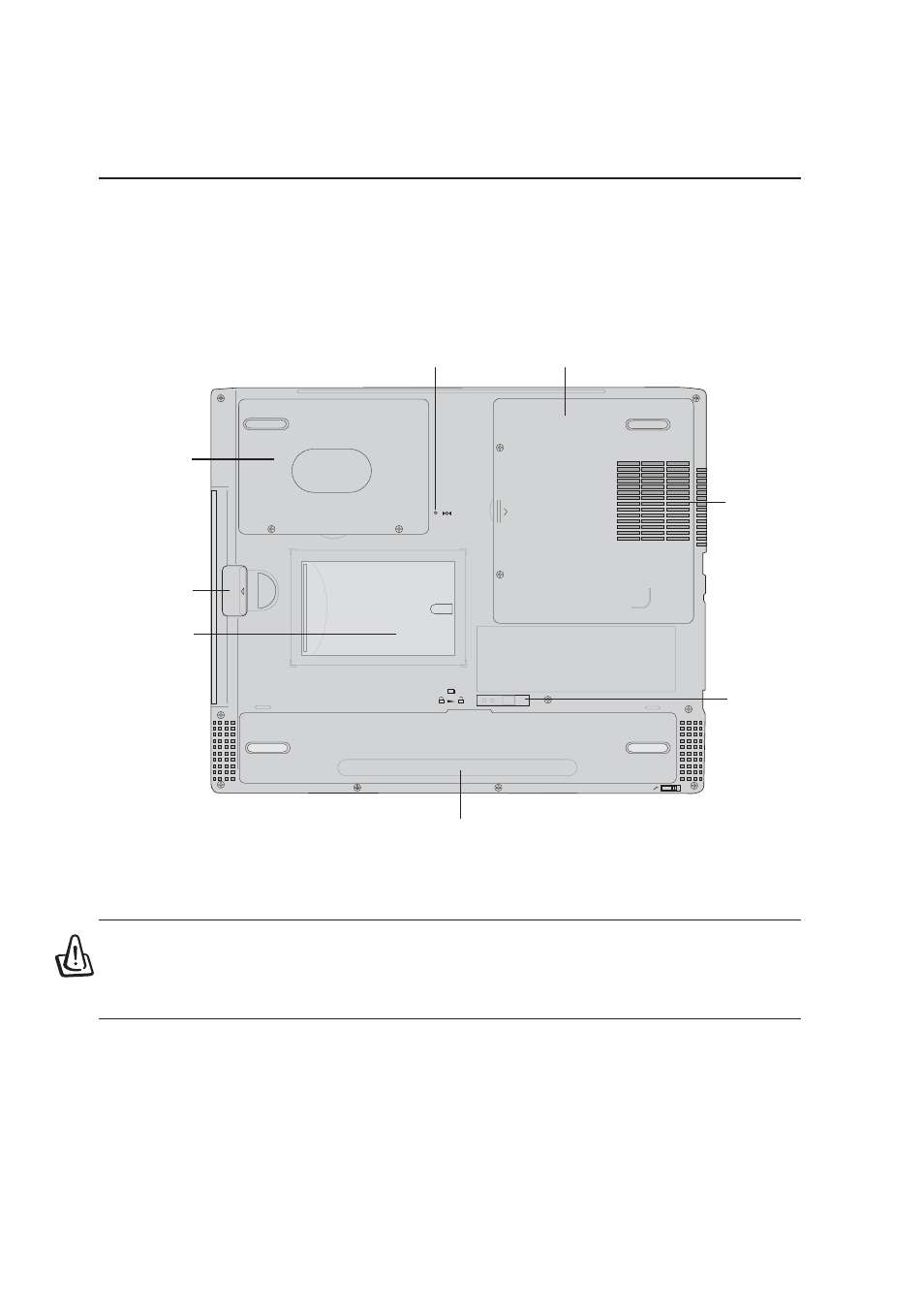 Bottom side, Knowing the parts | Asus M2N(NB) User Manual | Page 16 / 70