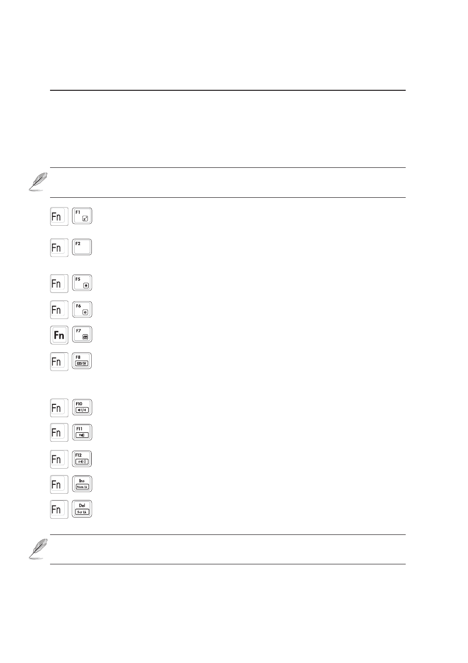 Using the keyboard, Colored hot keys | Asus M2N(NB) User Manual | Page 30 / 70