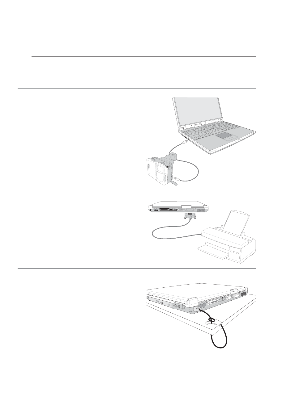 Optional connections (cont.), Ieee1394 connection, Printer connection | Asus M2N(NB) User Manual | Page 60 / 70