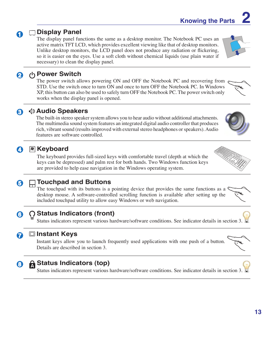 Asus A9Rp User Manual | Page 13 / 67