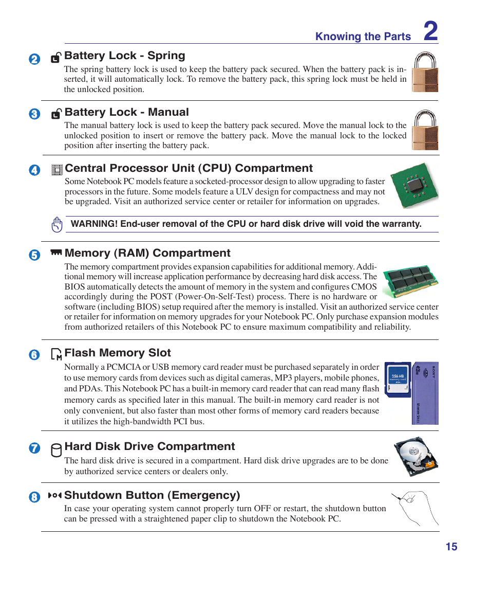 Asus A9Rp User Manual | Page 15 / 67