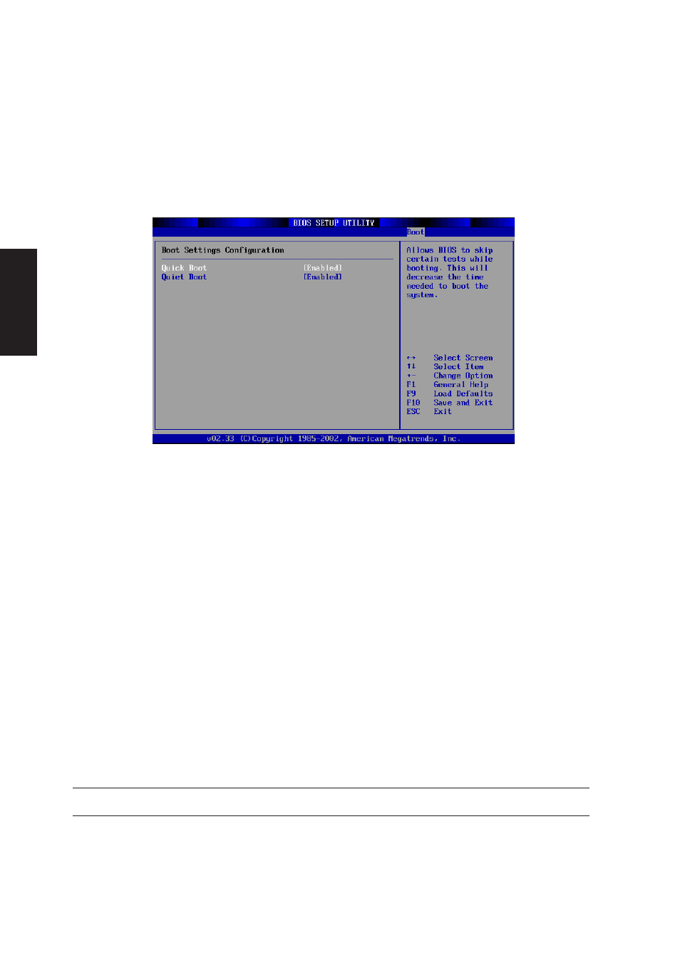 Boot (sub-menu), Boot settings configuration | Asus W1Gc User Manual | Page 113 / 118