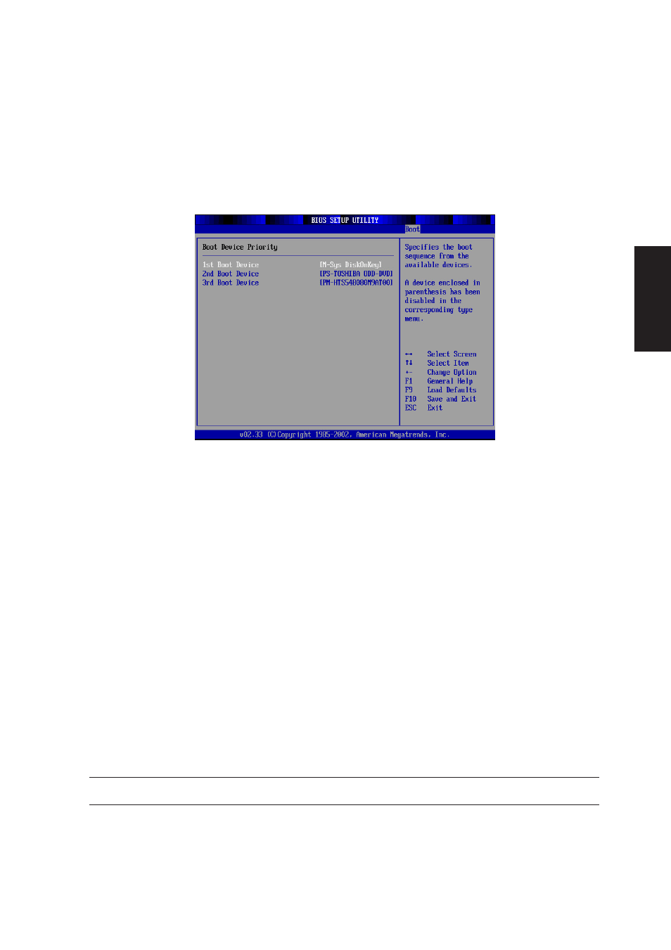 Boot, Boot device priority | Asus W1Gc User Manual | Page 114 / 118