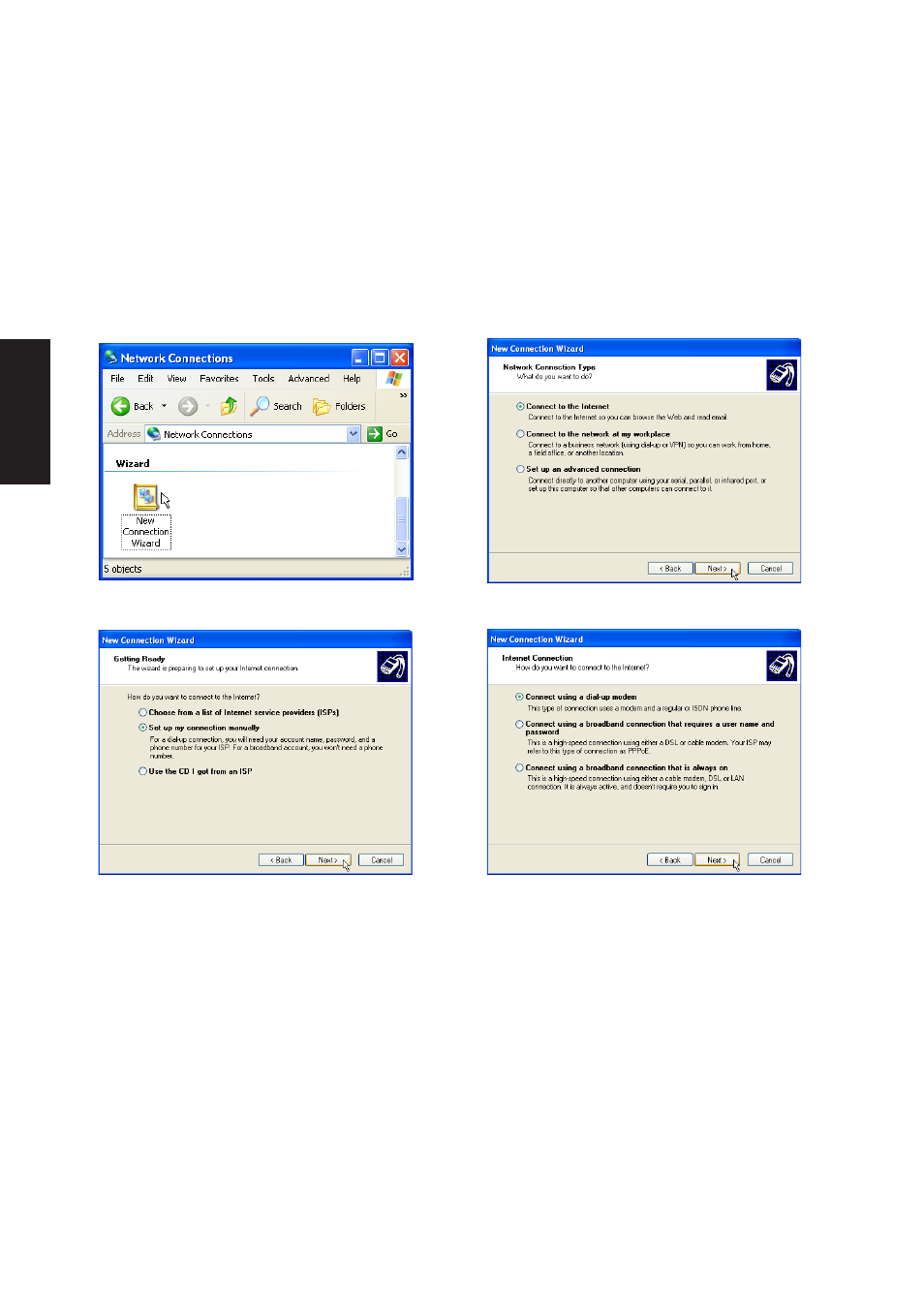 Modem configuration | Asus W1Gc User Manual | Page 39 / 118