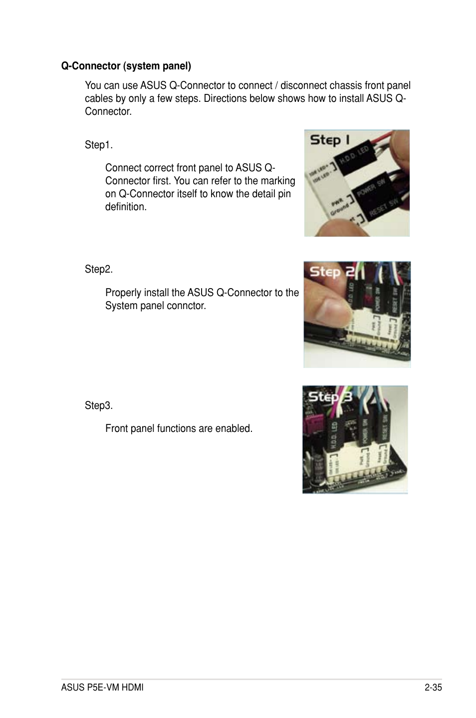 Asus P5E-VM HDMI User Manual | Page 59 / 154