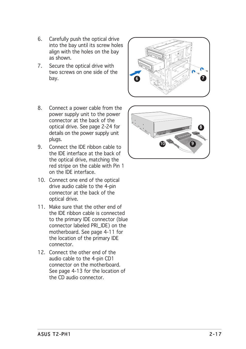 Asus T2-PH1 User Manual | Page 37 / 112
