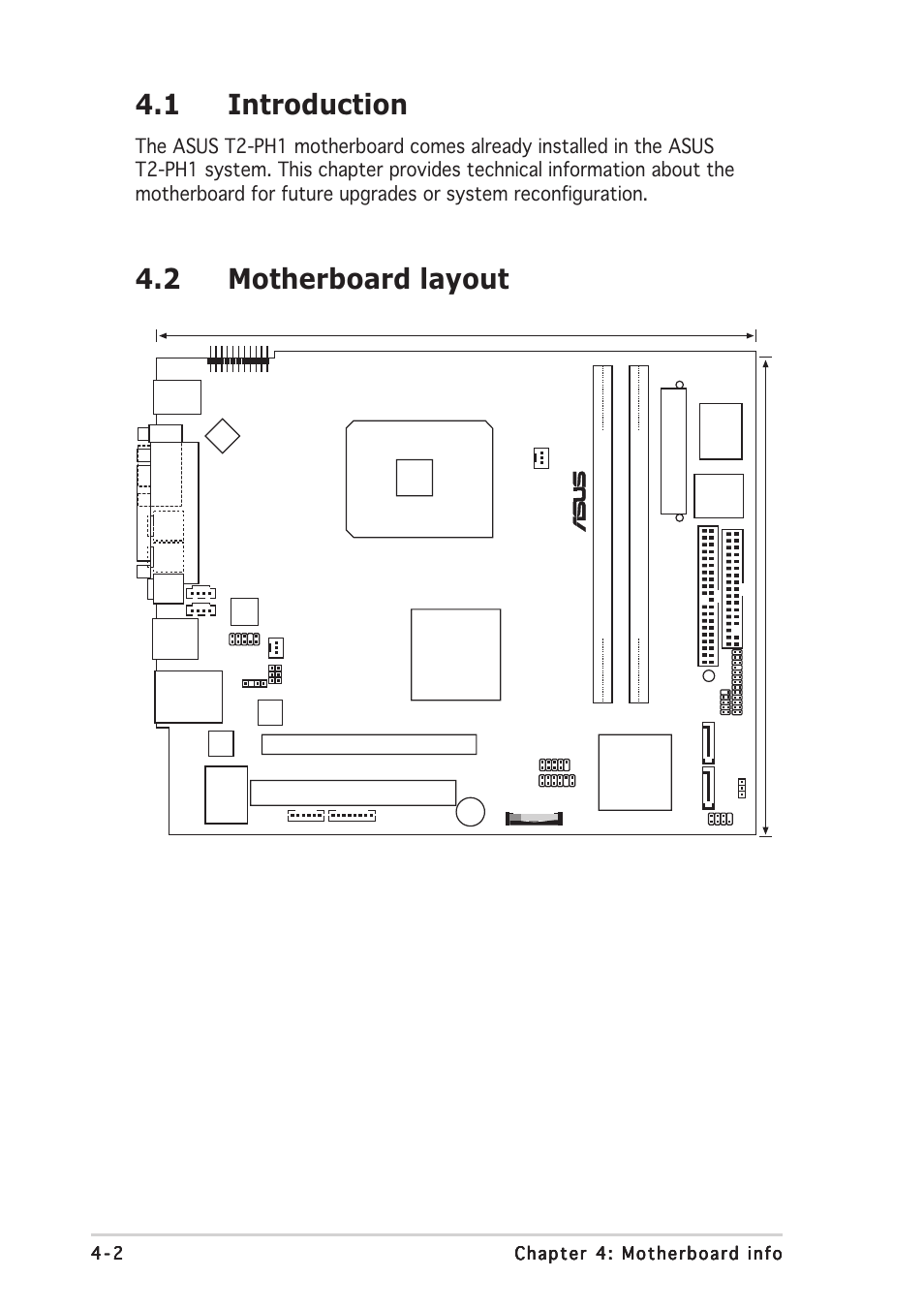 1 introduction, 2 motherboard layout, Intel ich6 | Intel 915g | Asus T2-PH1 User Manual | Page 60 / 112