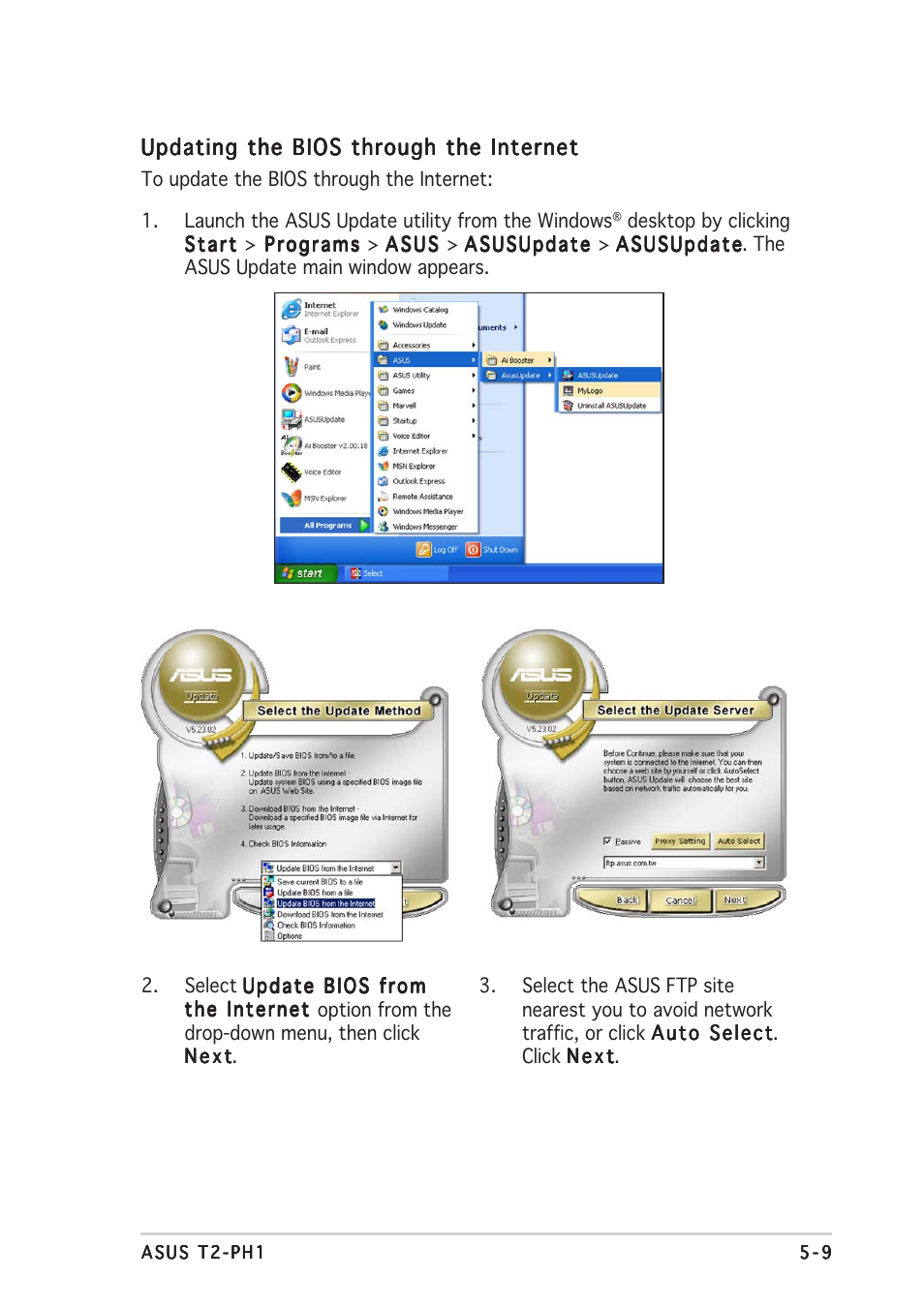 Asus T2-PH1 User Manual | Page 81 / 112