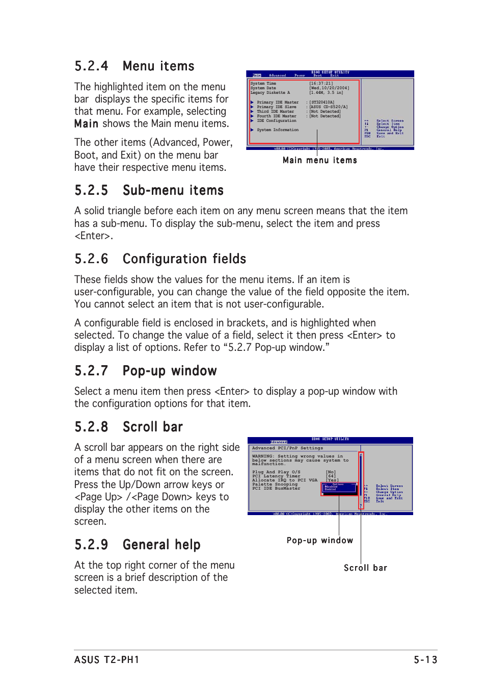 Asus T2-PH1 User Manual | Page 85 / 112