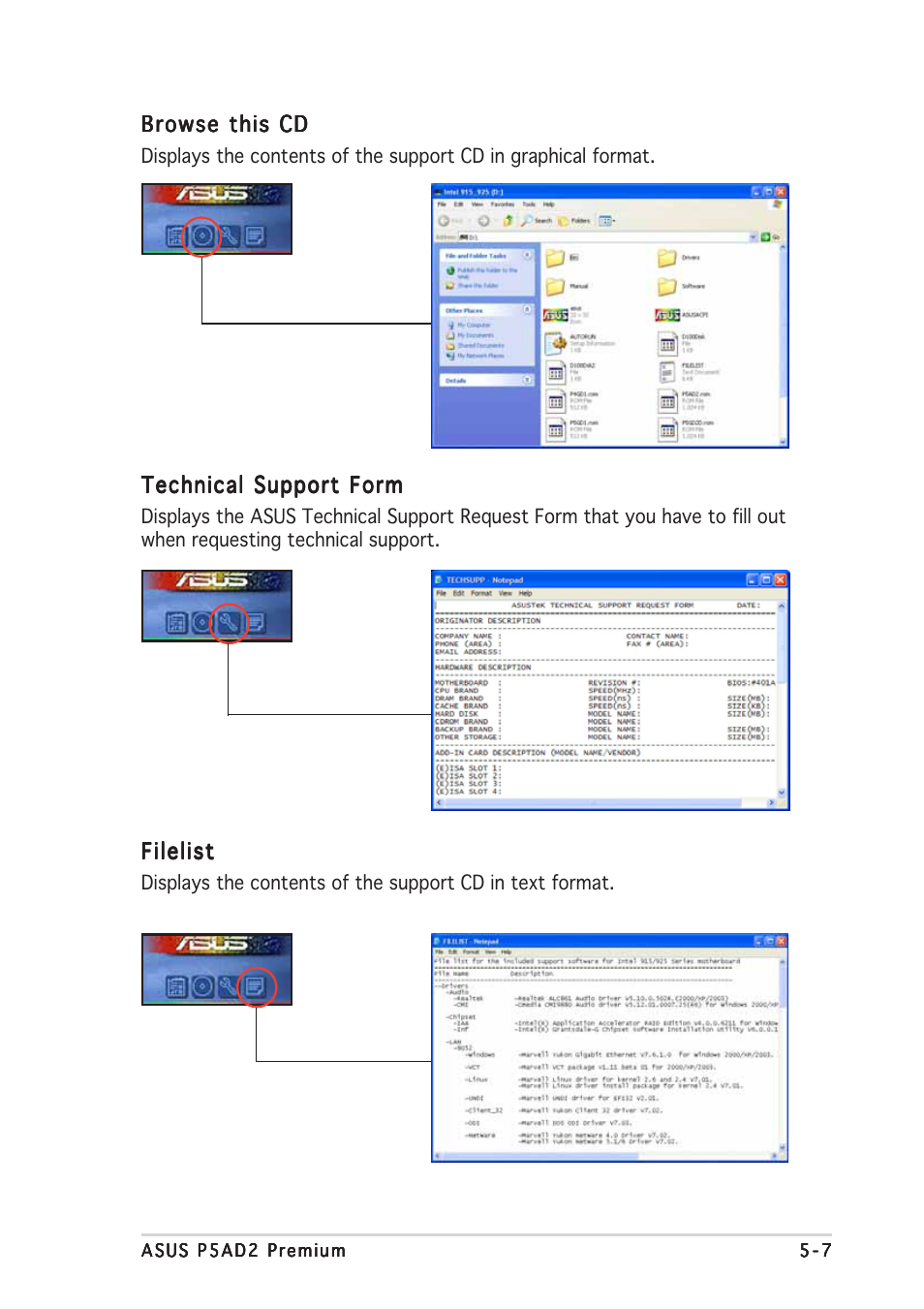 Asus P5AD2 Premium User Manual | Page 117 / 152