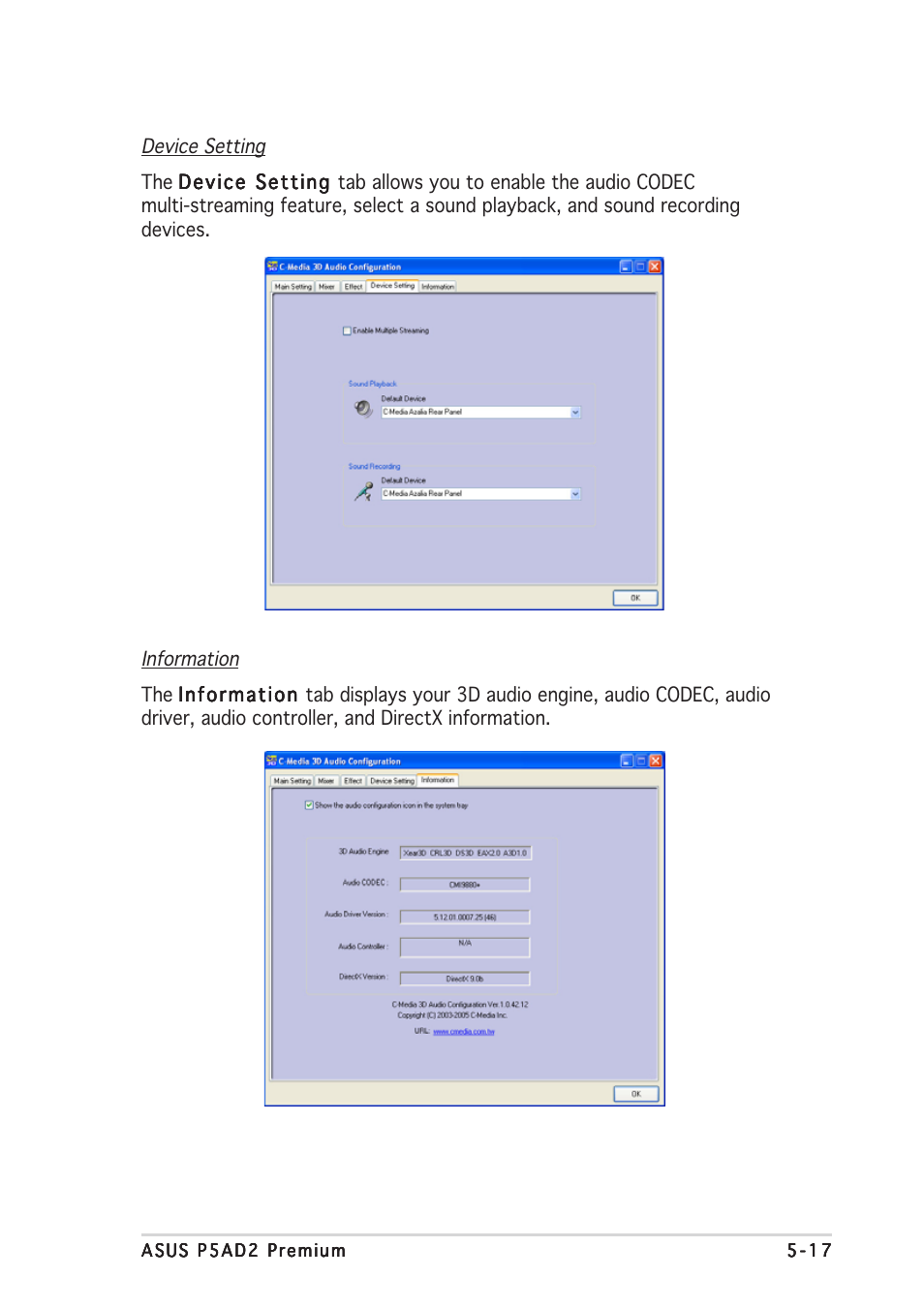 Asus P5AD2 Premium User Manual | Page 127 / 152