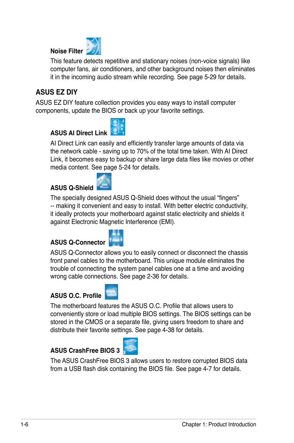 Asus P5E3 DELUXE/WiFi-AP User Manual | Page 22 / 186