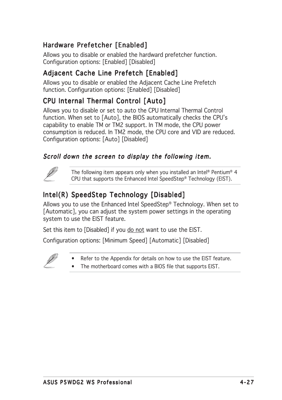 Asus P5WDG2 WS Professional User Manual | Page 101 / 170