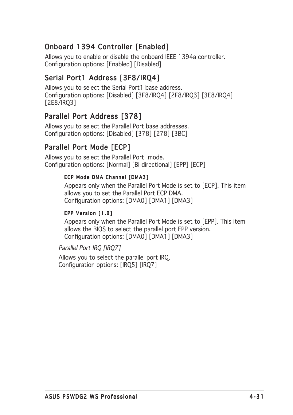 Asus P5WDG2 WS Professional User Manual | Page 105 / 170