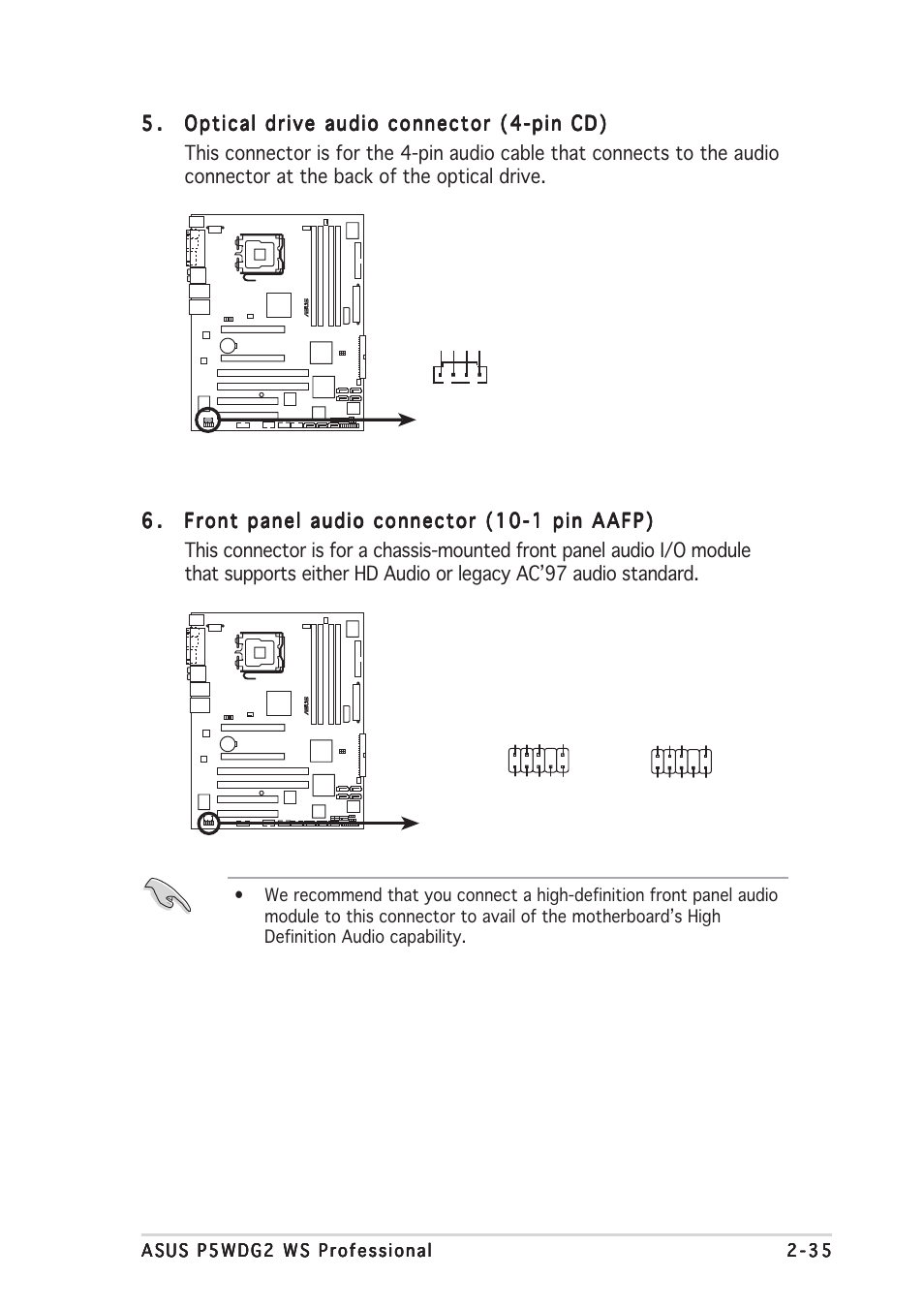 Asus P5WDG2 WS Professional User Manual | Page 61 / 170