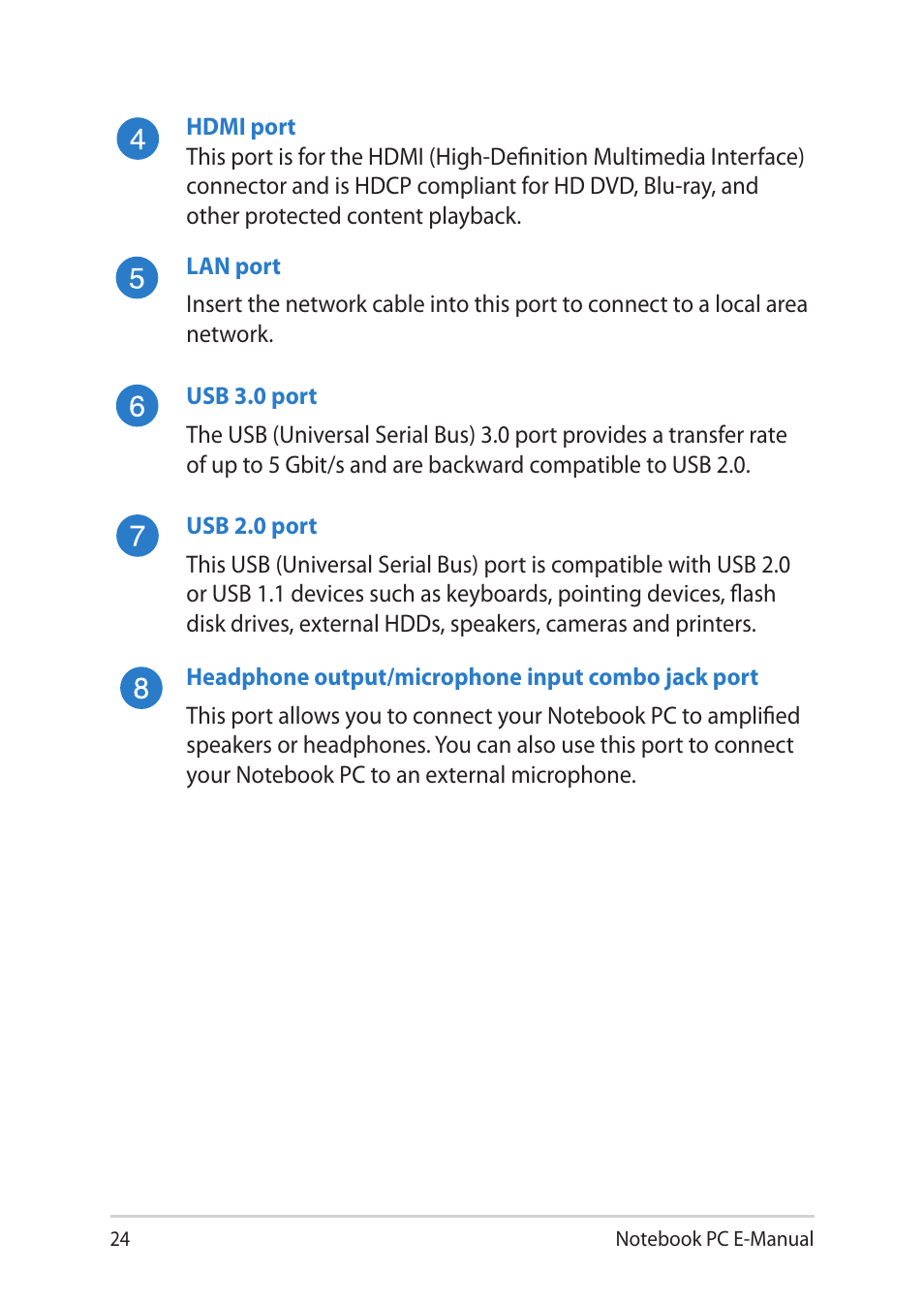 Asus Y581CC User Manual | Page 24 / 128