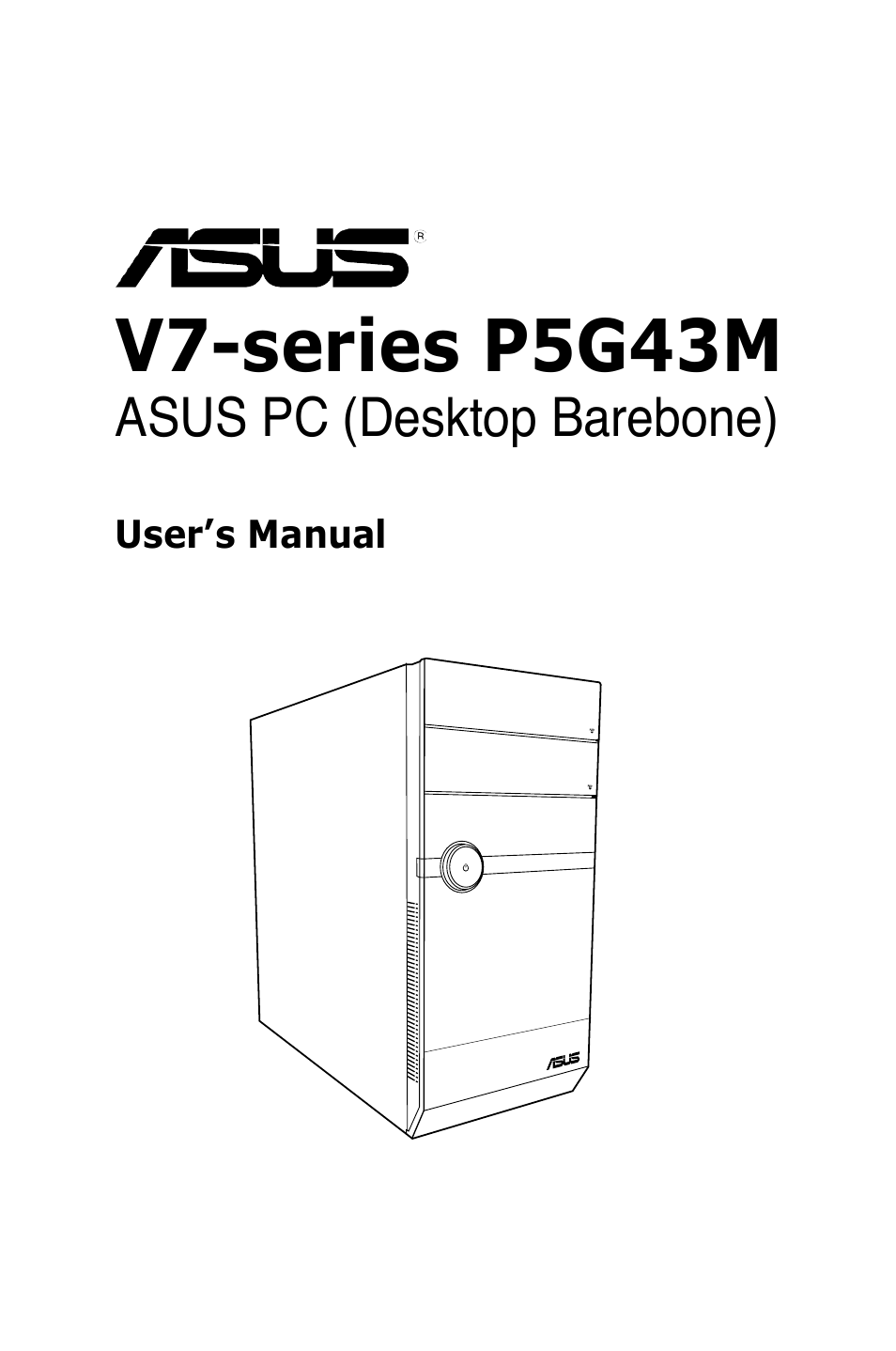 Asus V7-P5G43M User Manual | 80 pages