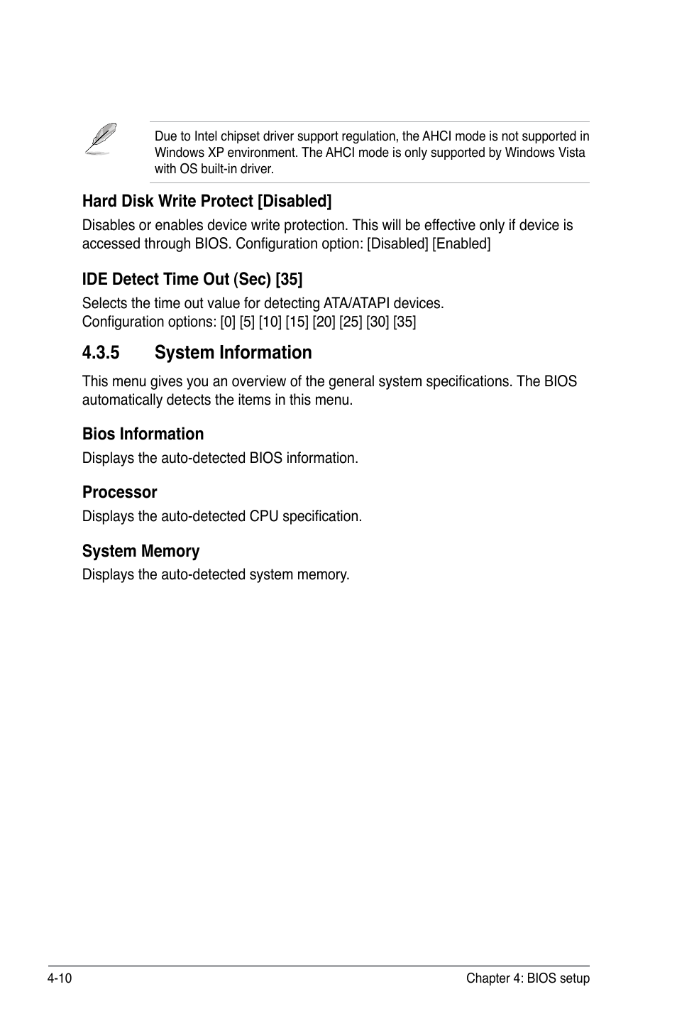 System.information | Asus V7-P5G43M User Manual | Page 66 / 80