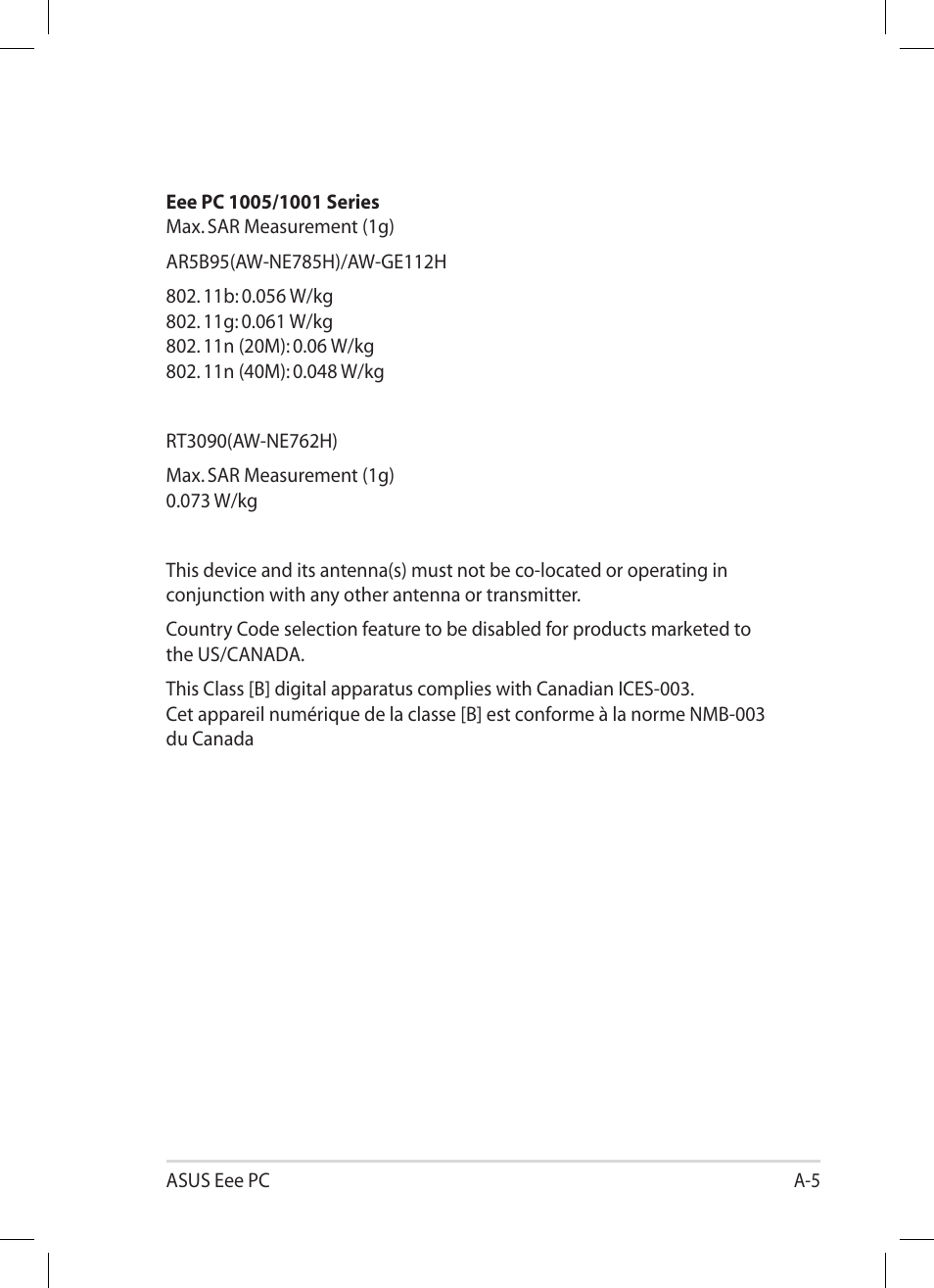 Asus Eee PC 1001PG User Manual | Page 53 / 62