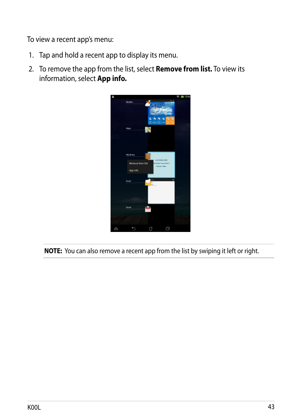 Asus MeMO Pad 8 User Manual | Page 43 / 96