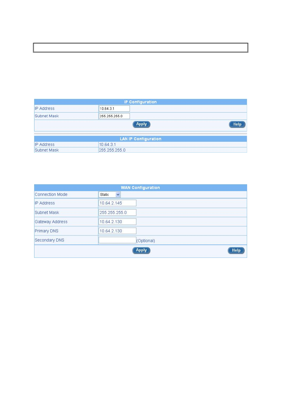 3 setup routing table, 1 setup ip address of lan interface, 2 setup ip address of wan interface | Asus SL1000 User Manual | Page 5 / 11