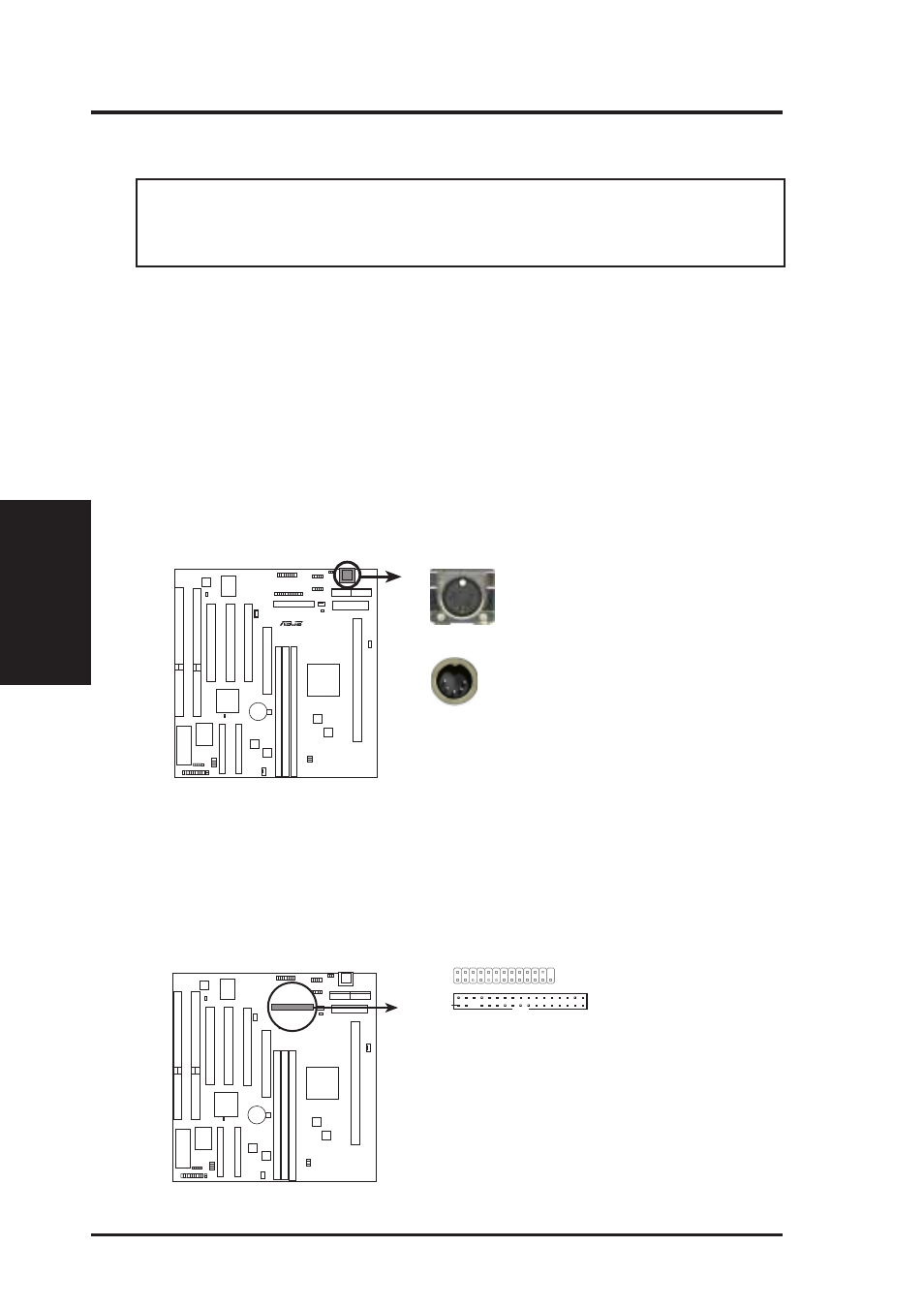 Iii. installation, External connectors | Asus P2L-B User Manual | Page 26 / 64